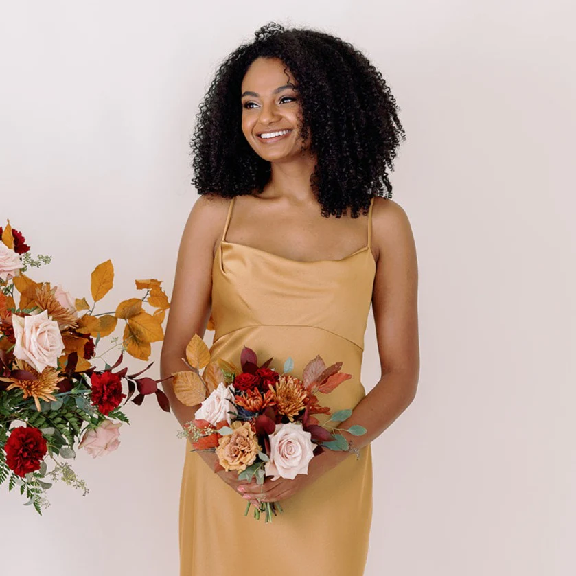 Autumn Full DIY - Bridal Bouquet and 4-5 Maids or Centerpieces - Image 4