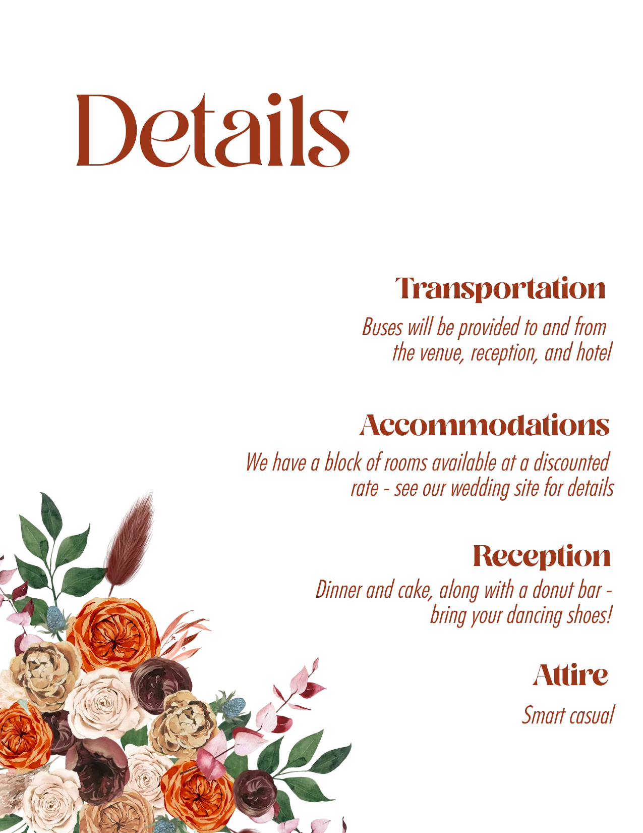 Autumn Invitation Suite Template - 030 - Image 8
