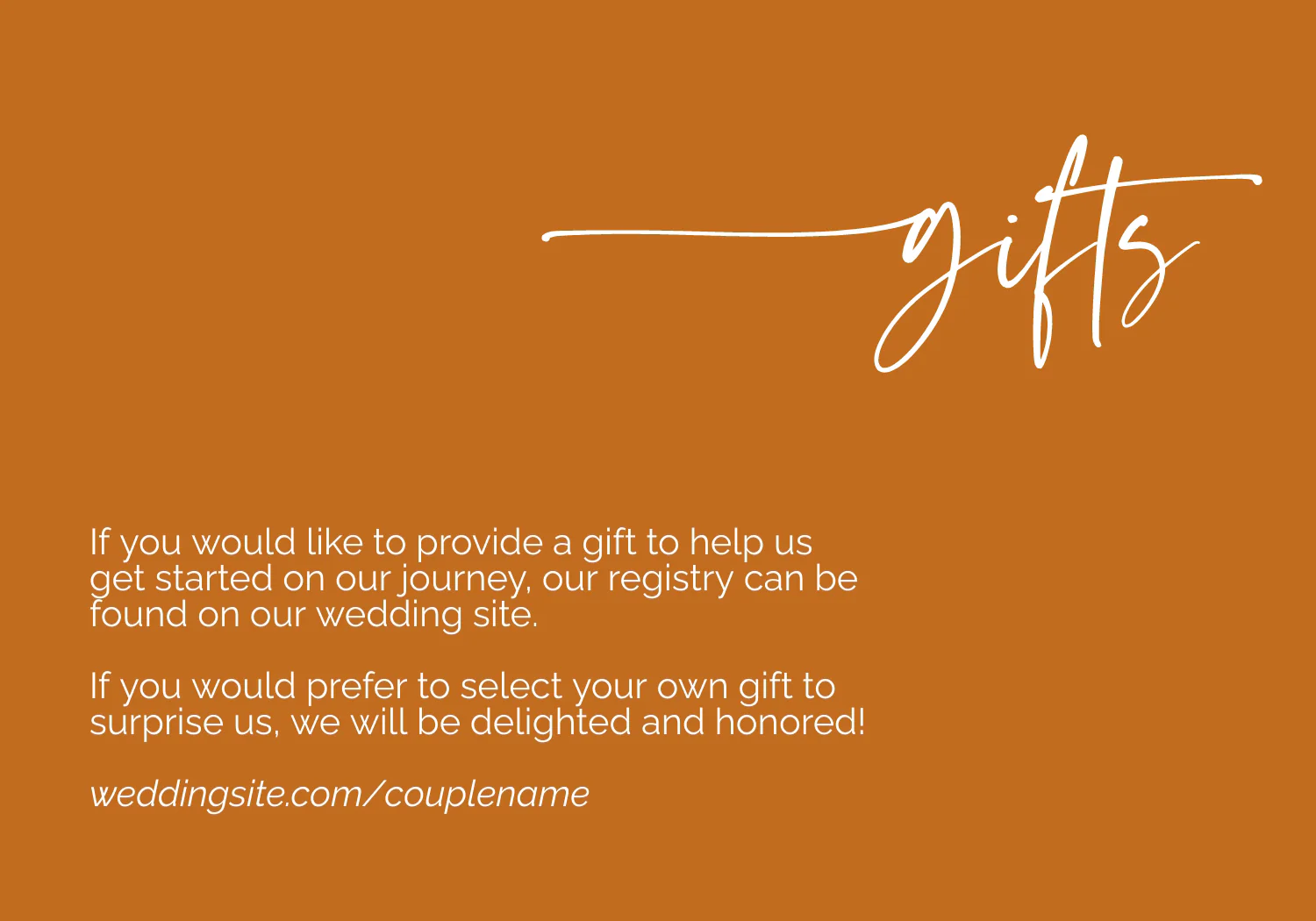 Autumn Minimalist Invitation Suite Template - 025 - Image 7