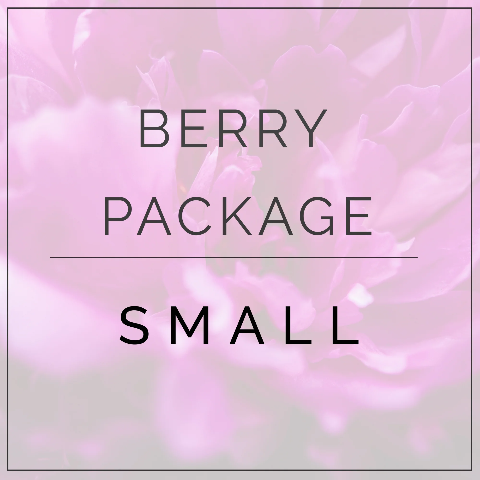 Pinks and Berries Full DIY -Small Package