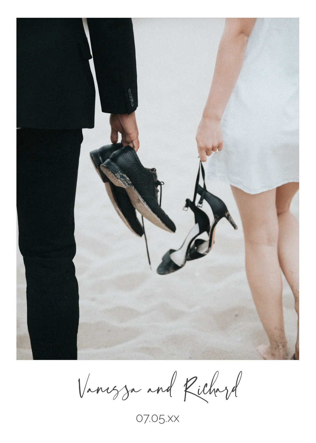 Black and White Minimalist Invitation Suite Template - 025 - Image 5