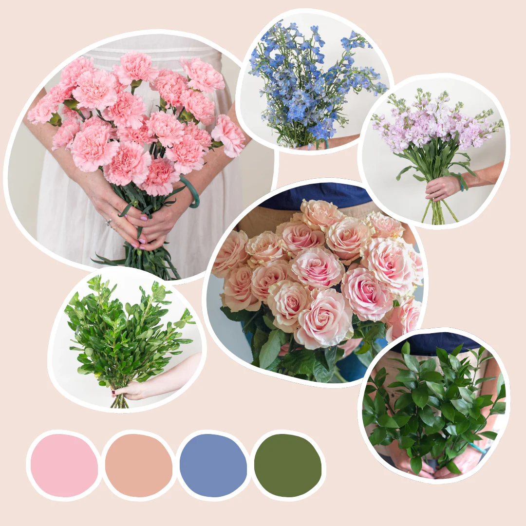 Blue and Pink Ceremony Box