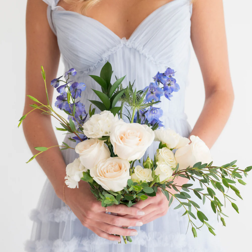 Periwinkle Bridesmaid Bouquet