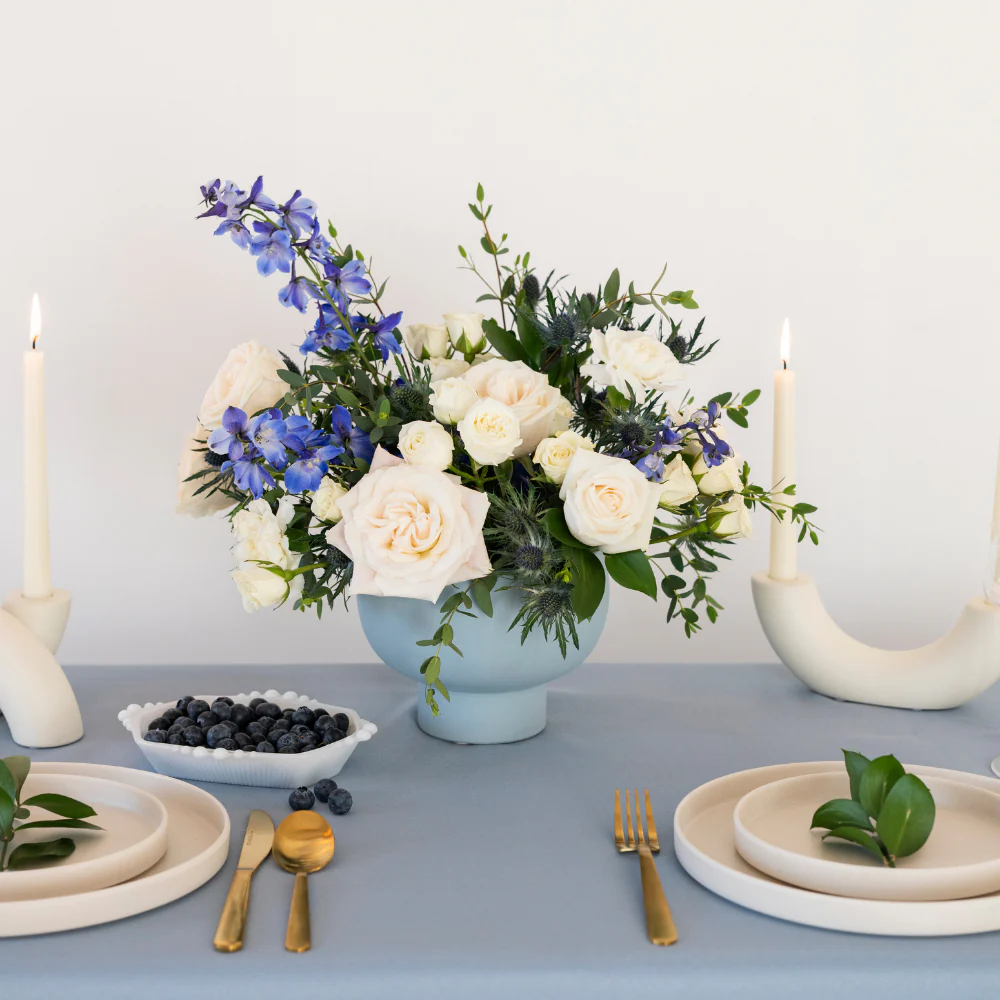 Periwinkle Centerpiece