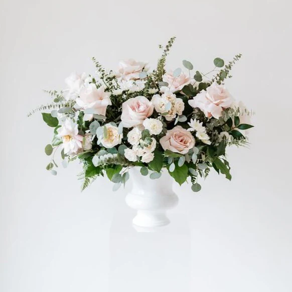 Blush and Cream Full DIY Ceremony Flowers - Image 2