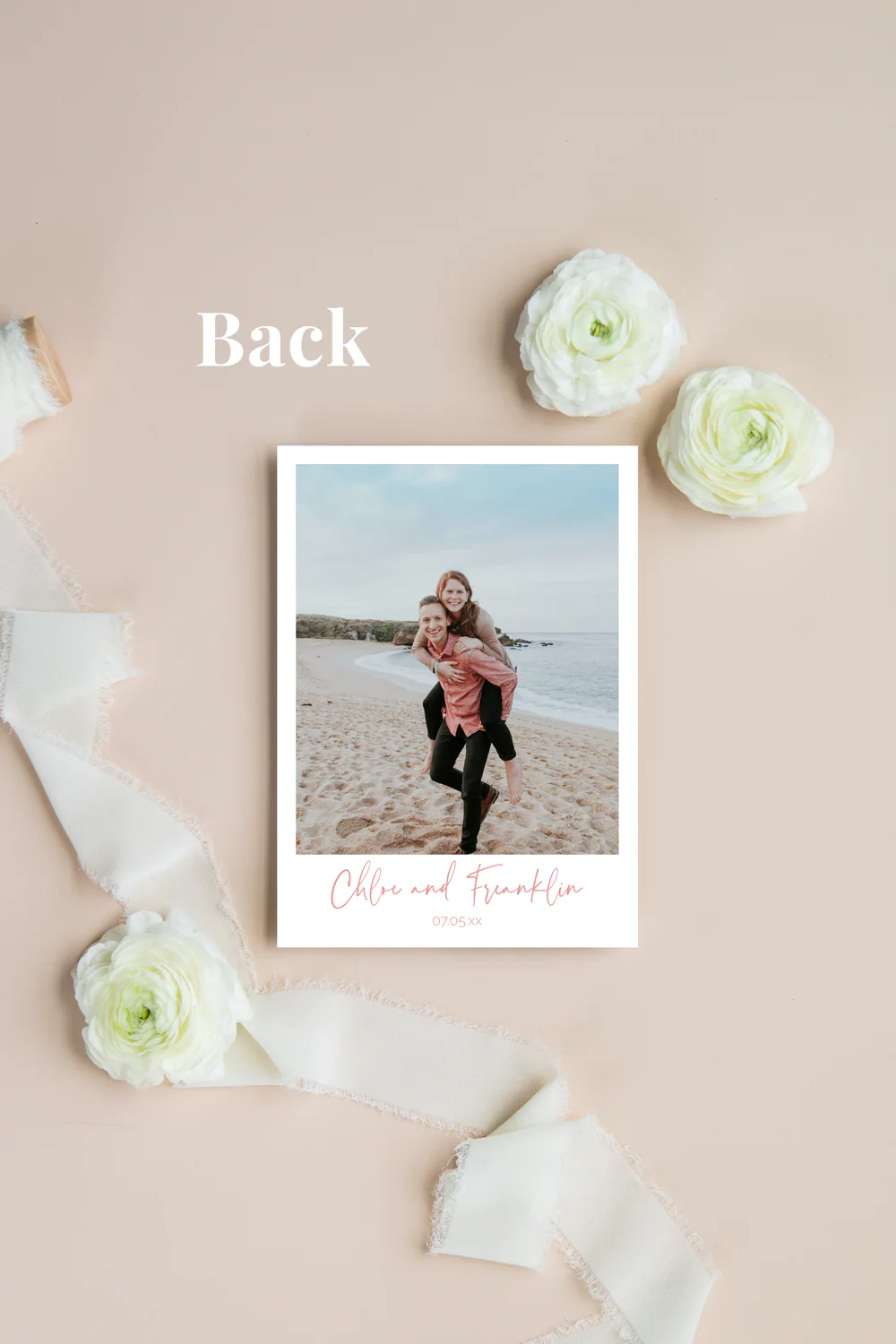 Blush and Cream Minimalist Invitation Suite Template - 025 - Image 4