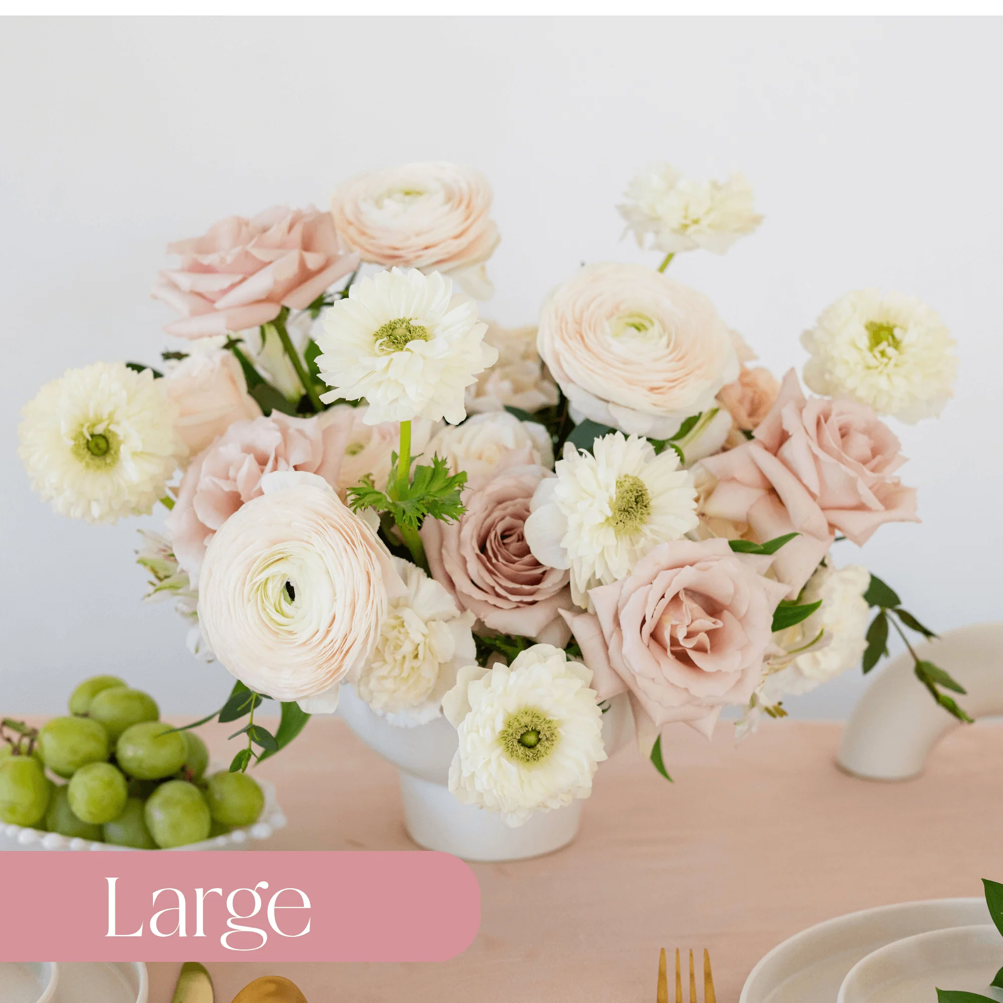 Blush and Cream Premade Plus - 8 Centerpieces