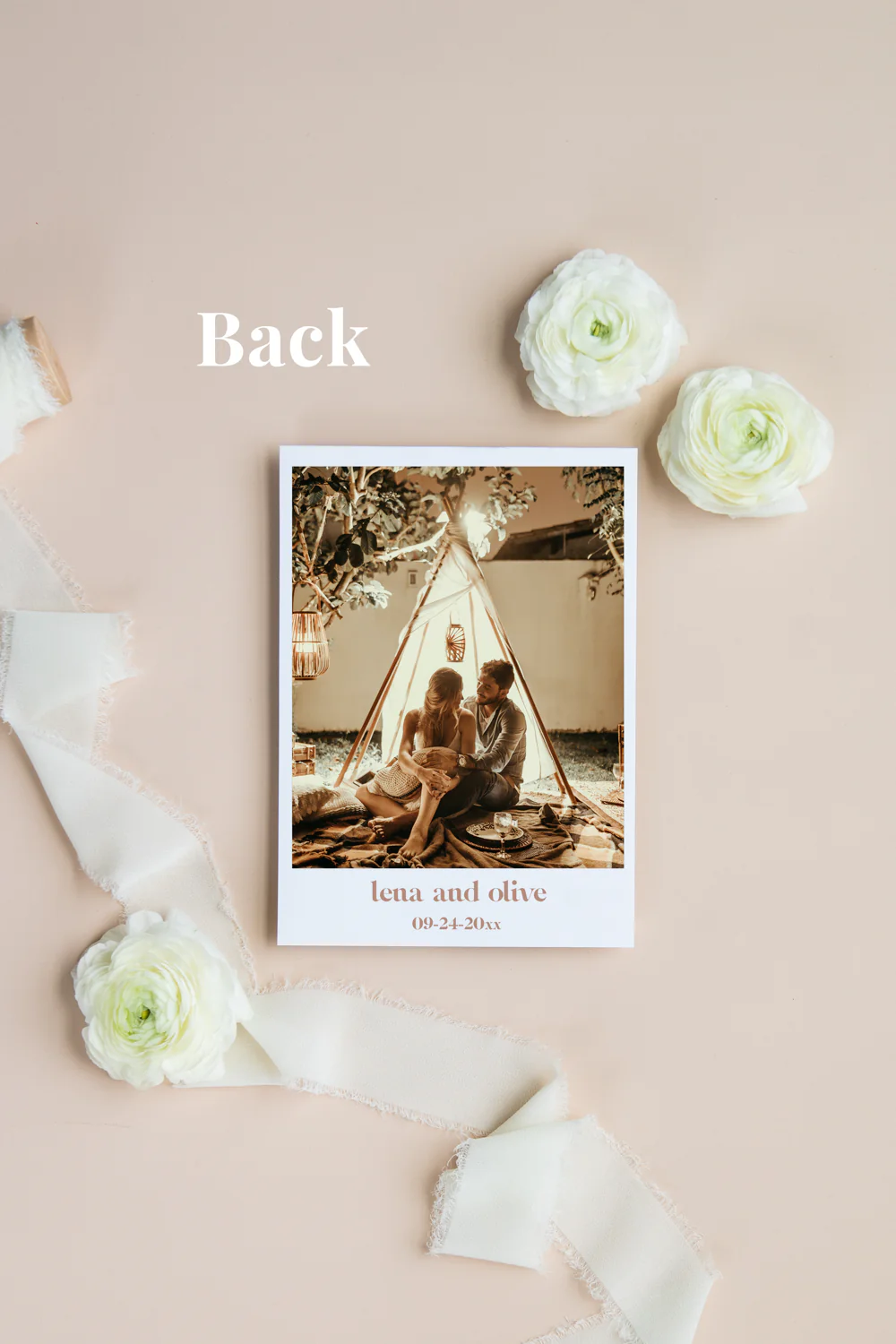 Bohemian Blush Invitation Suite Template - Image 4
