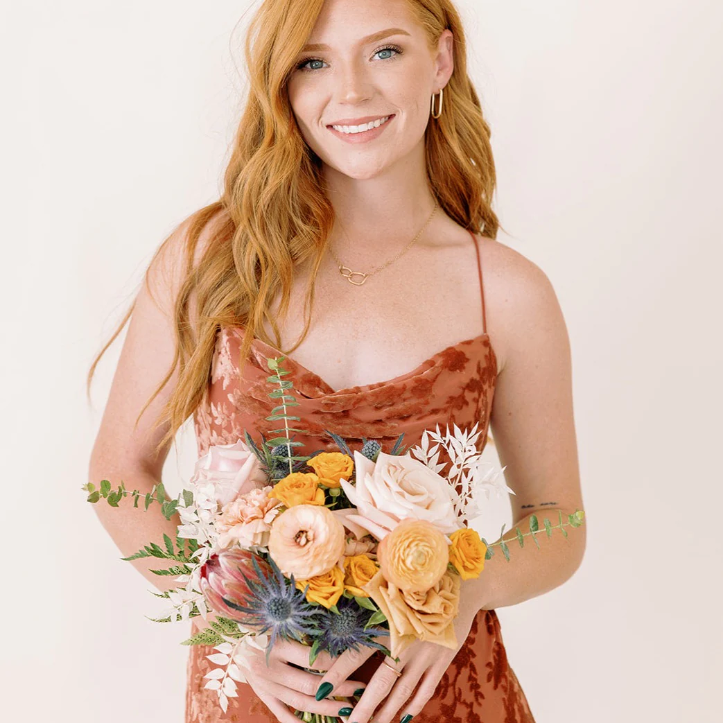 Boho Full DIY Bridal and 4-5 Bridesmaid Bouquets - Image 3