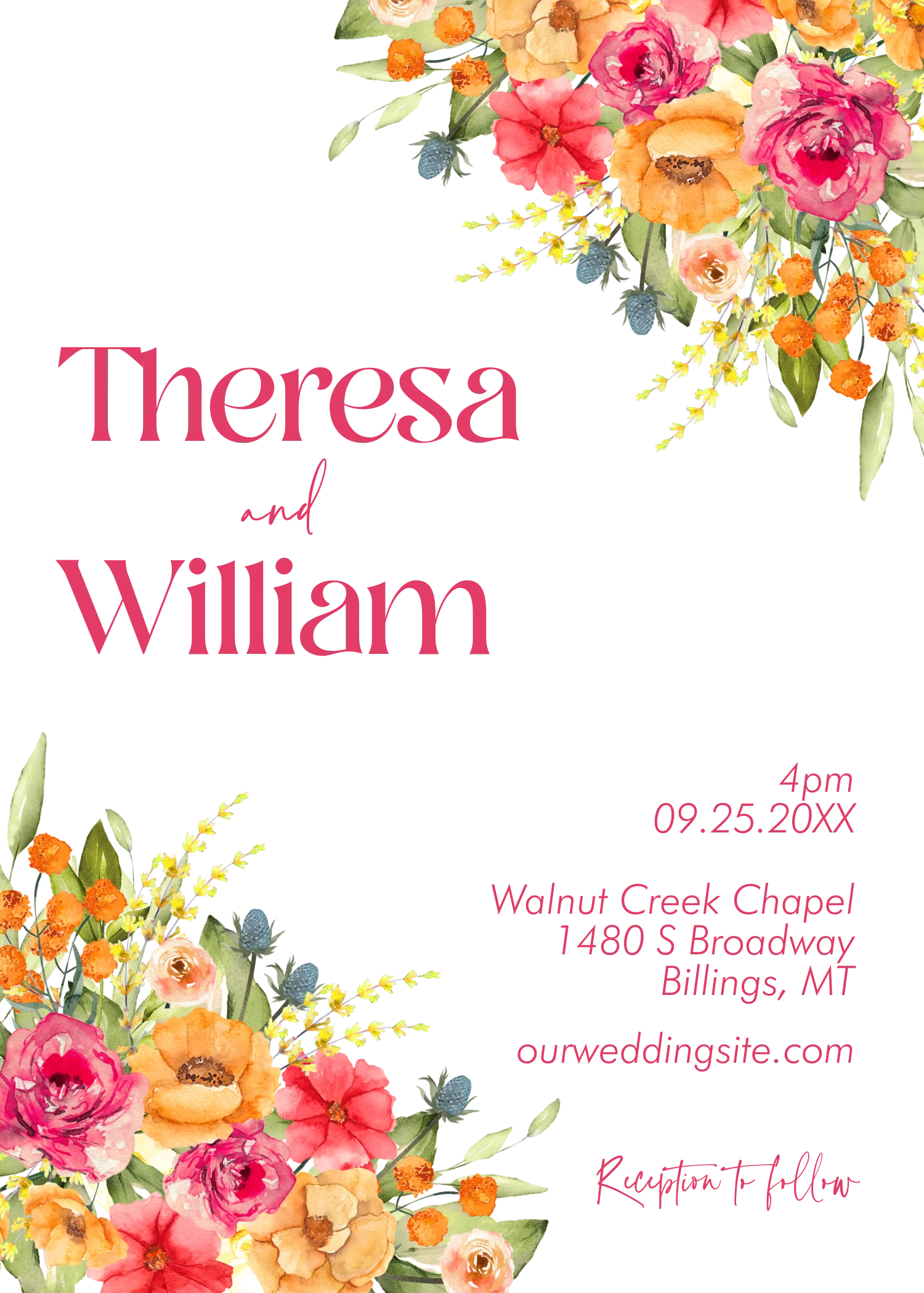 Bright and Cheerful Invitation Suite Template - 030 - Image 5