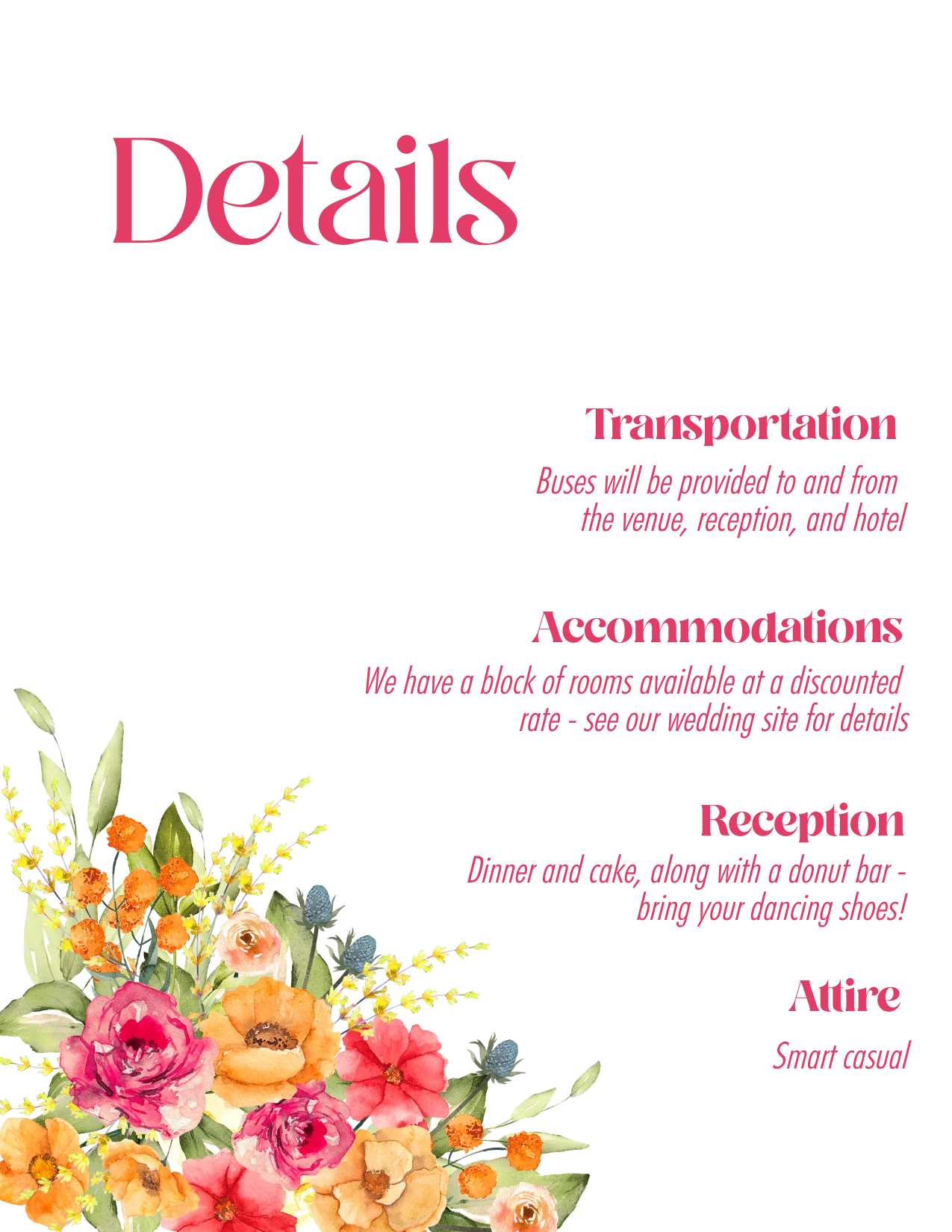 Bright and Cheerful Invitation Suite Template - 030 - Image 7