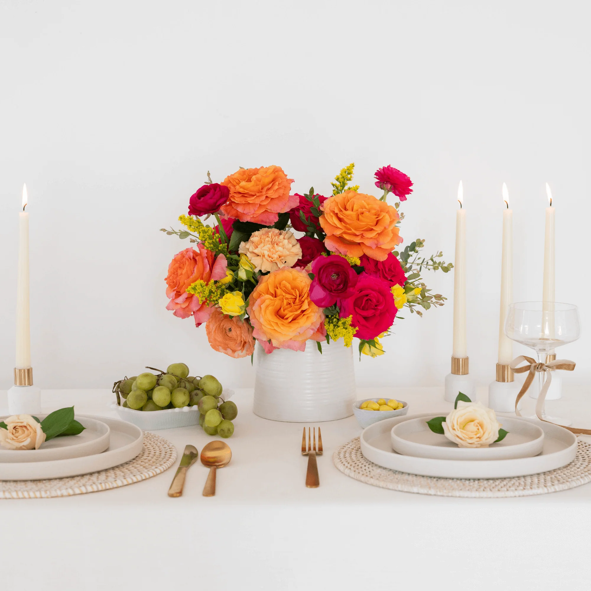Bright and Cheerful Premade Plus - 8 Centerpieces
