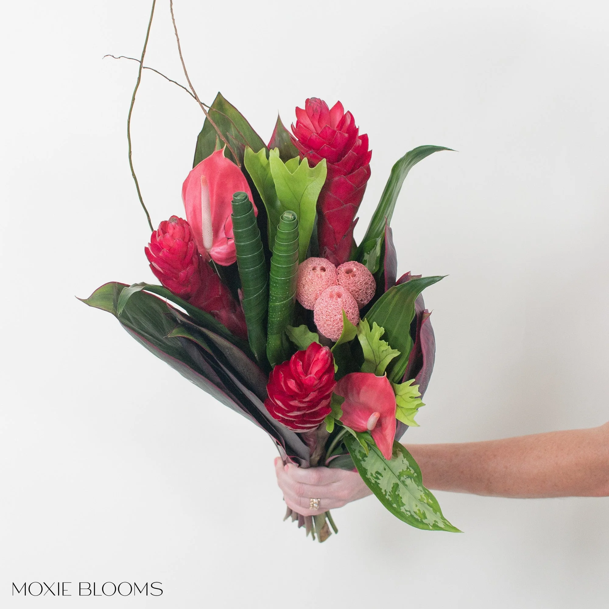 Tropical Pink Crush Premade Bouquets - Image 3