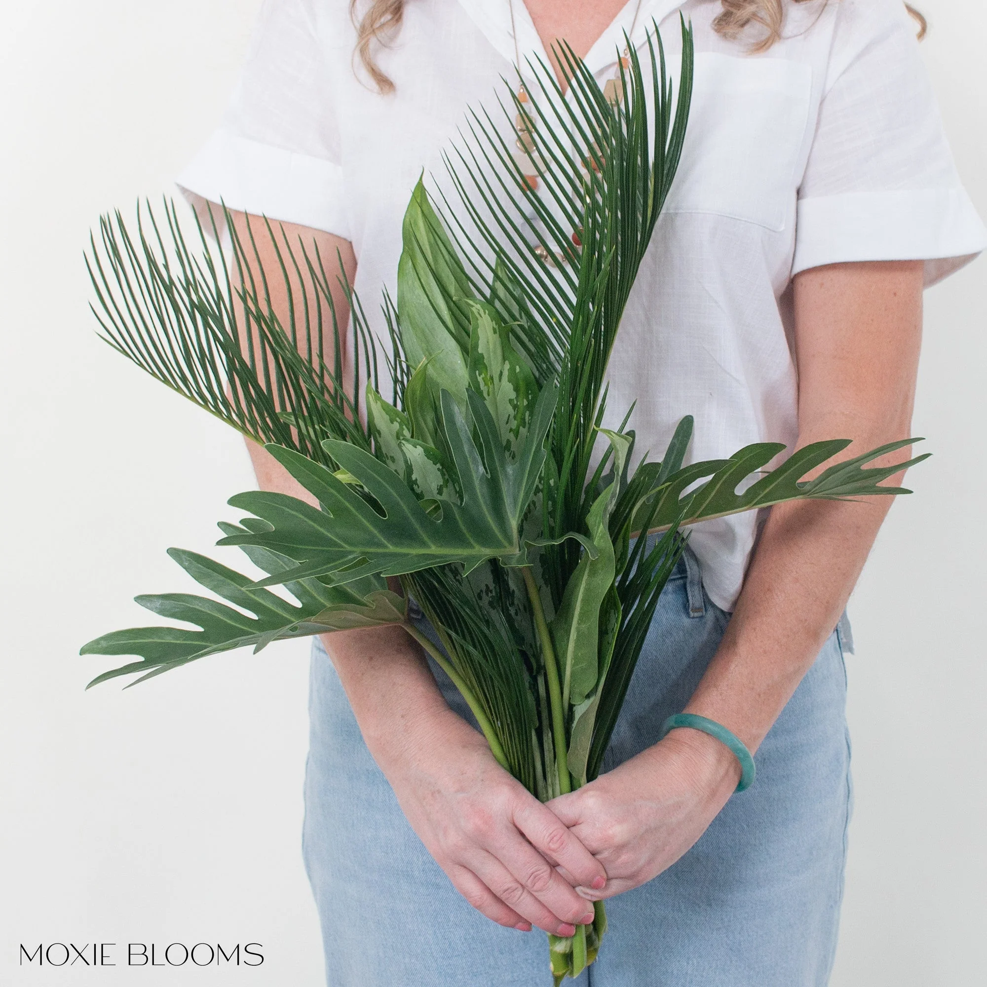 Tropical Leaf Lust Premade Bouquets - Image 3
