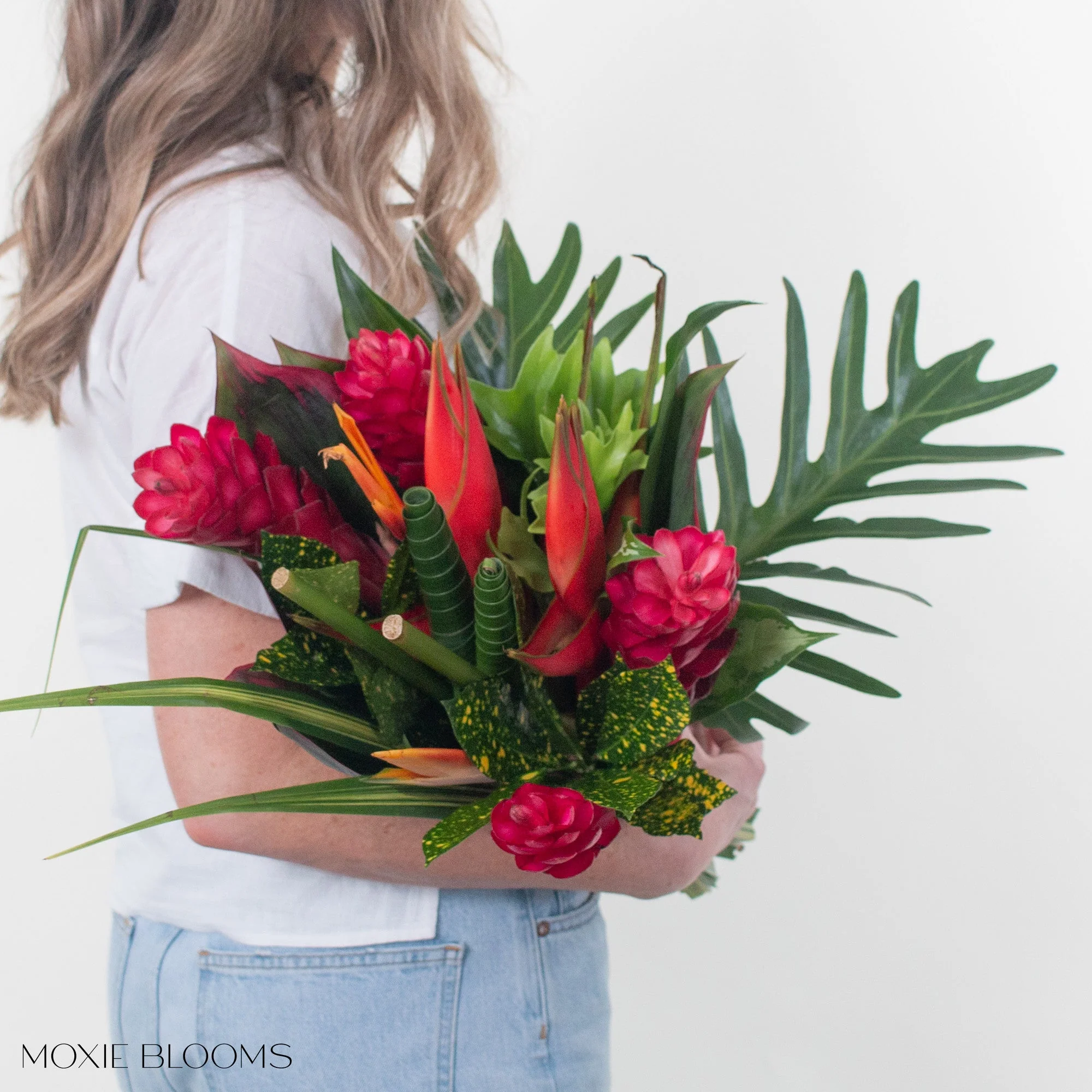 Tropical Wild Heliconia Premade Bouquets - Image 3