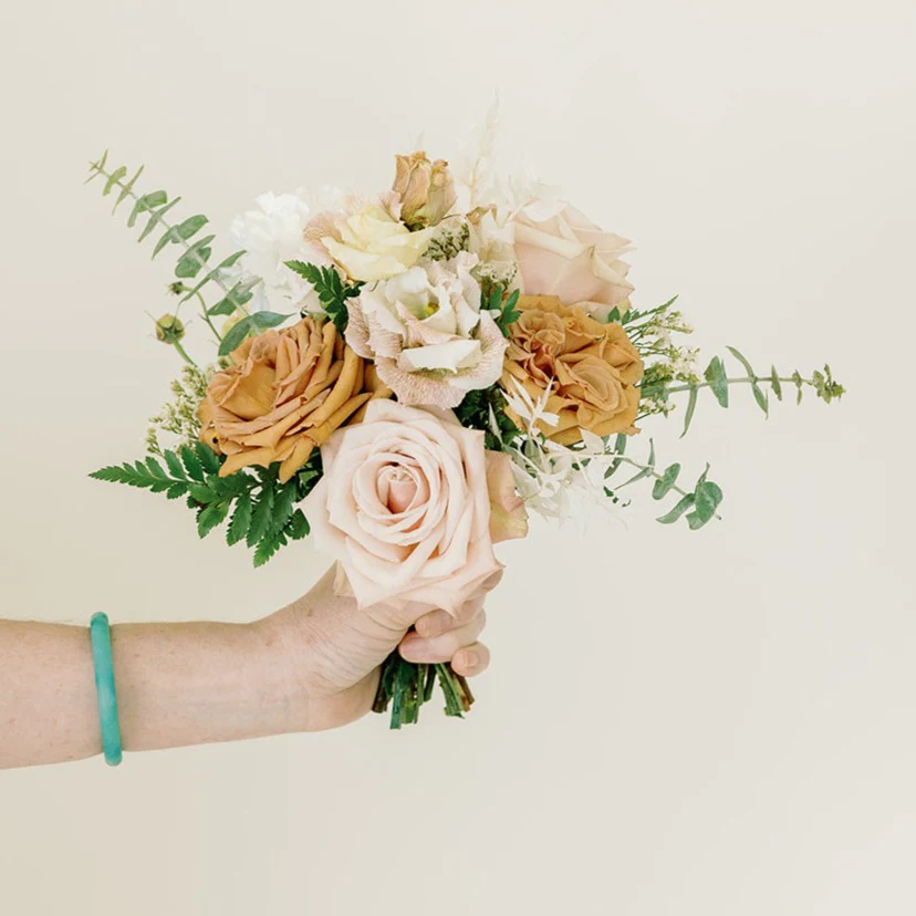 Canyon Rose Bridal Full DIY Bouquet and 4-5 Maids or Centerpieces - Image 6