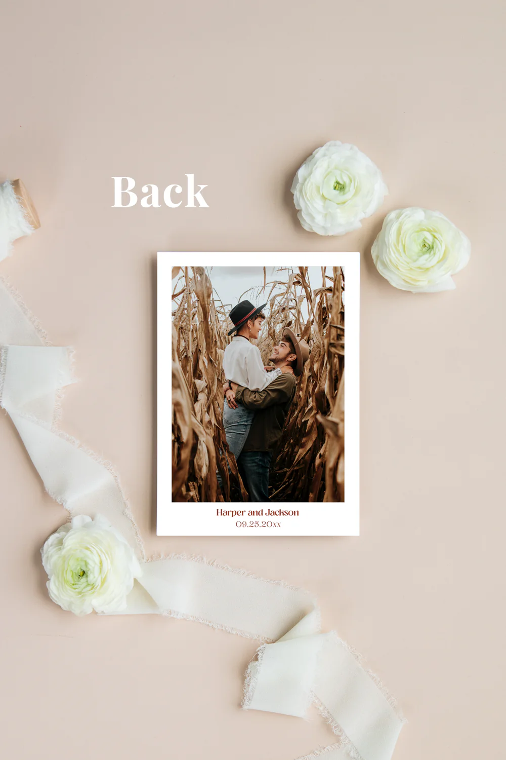 Canyon Rose Invitation Suite Template - 030 - Image 4