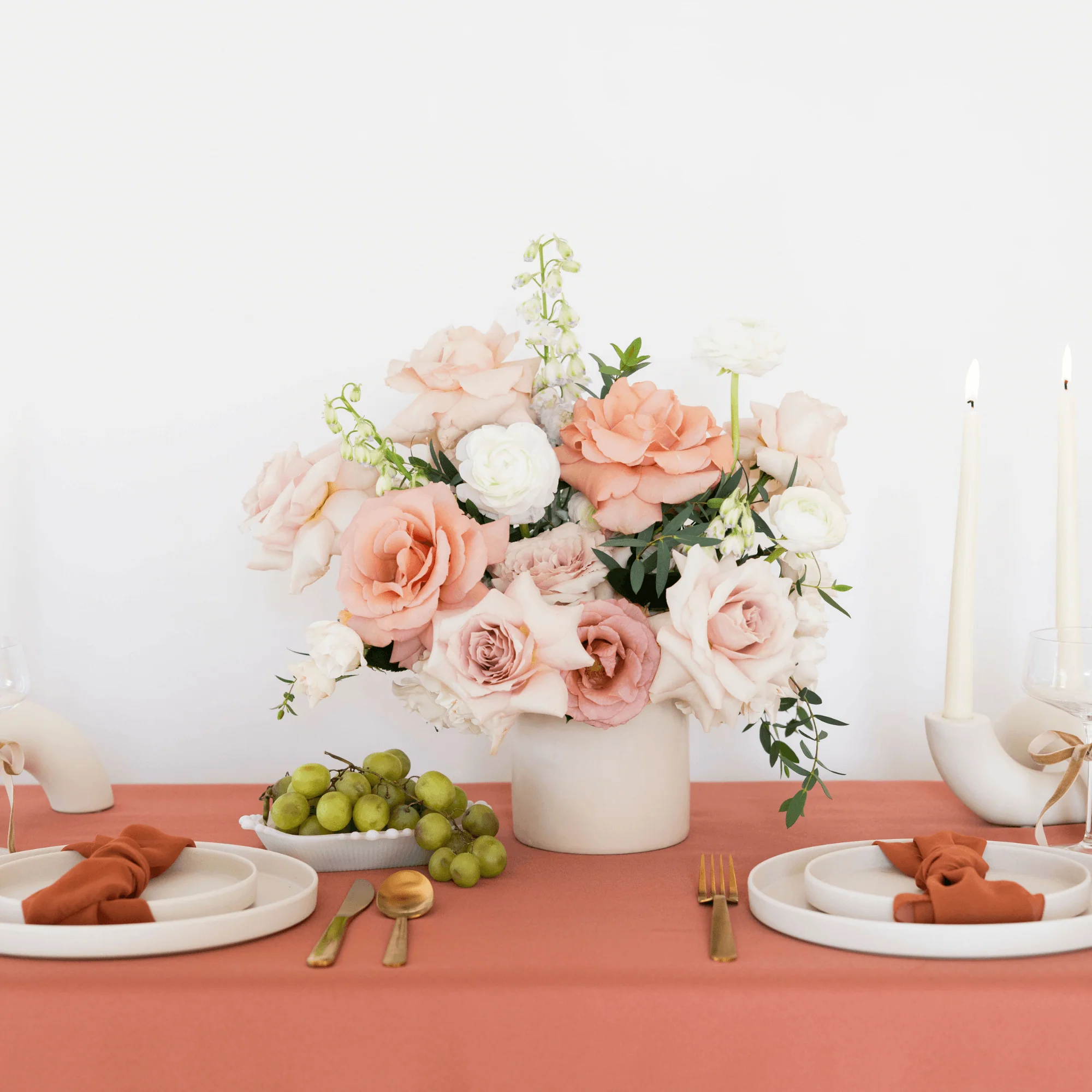 Canyon Rose Premade Plus - 8 Centerpieces
