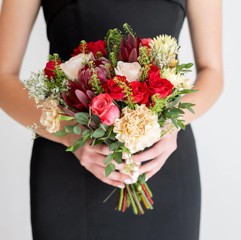 Cherry Blossom Bridesmaid Bouquet - Image 3