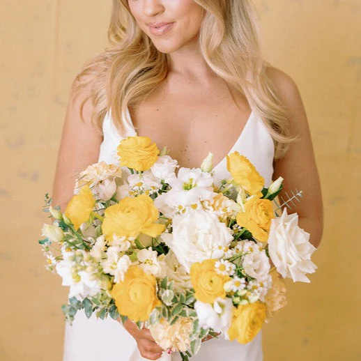 Citrine Full DIY Bridal and 4-5 Bridesmaid Bouquets