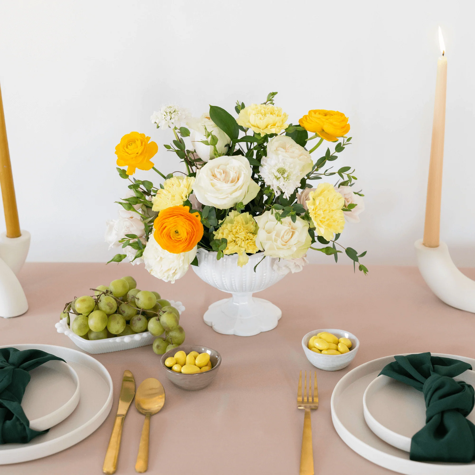 Citrine Premade Plus - 8 Centerpieces