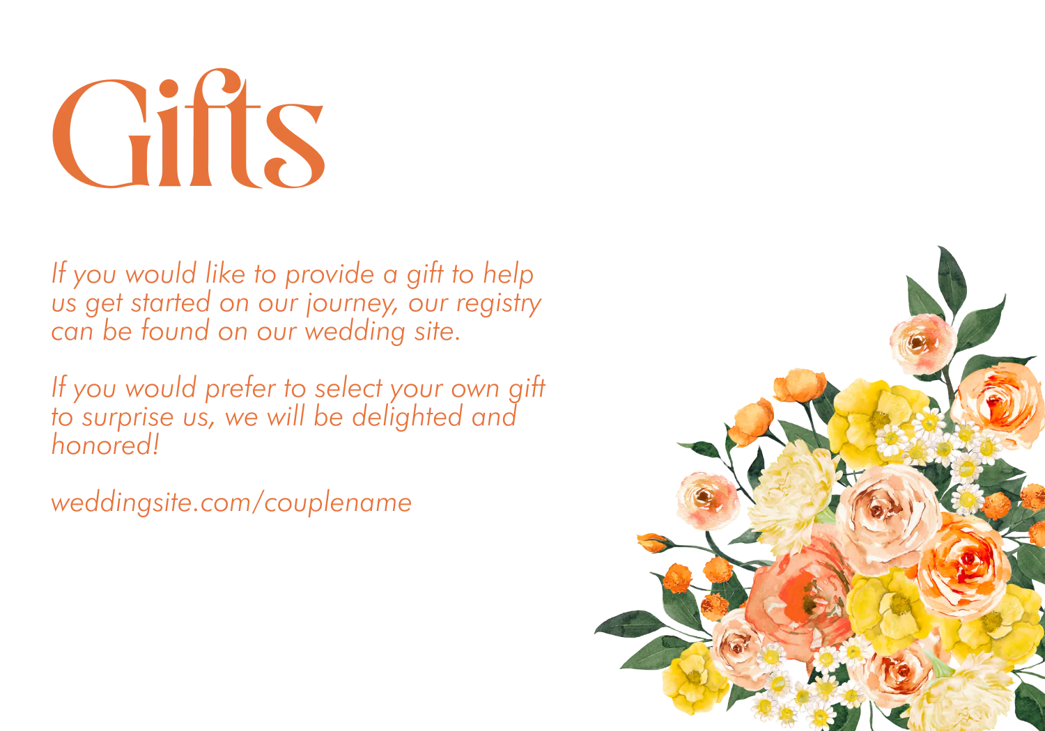 Citrus Crush Invitation Suite Template - 030 - Image 9