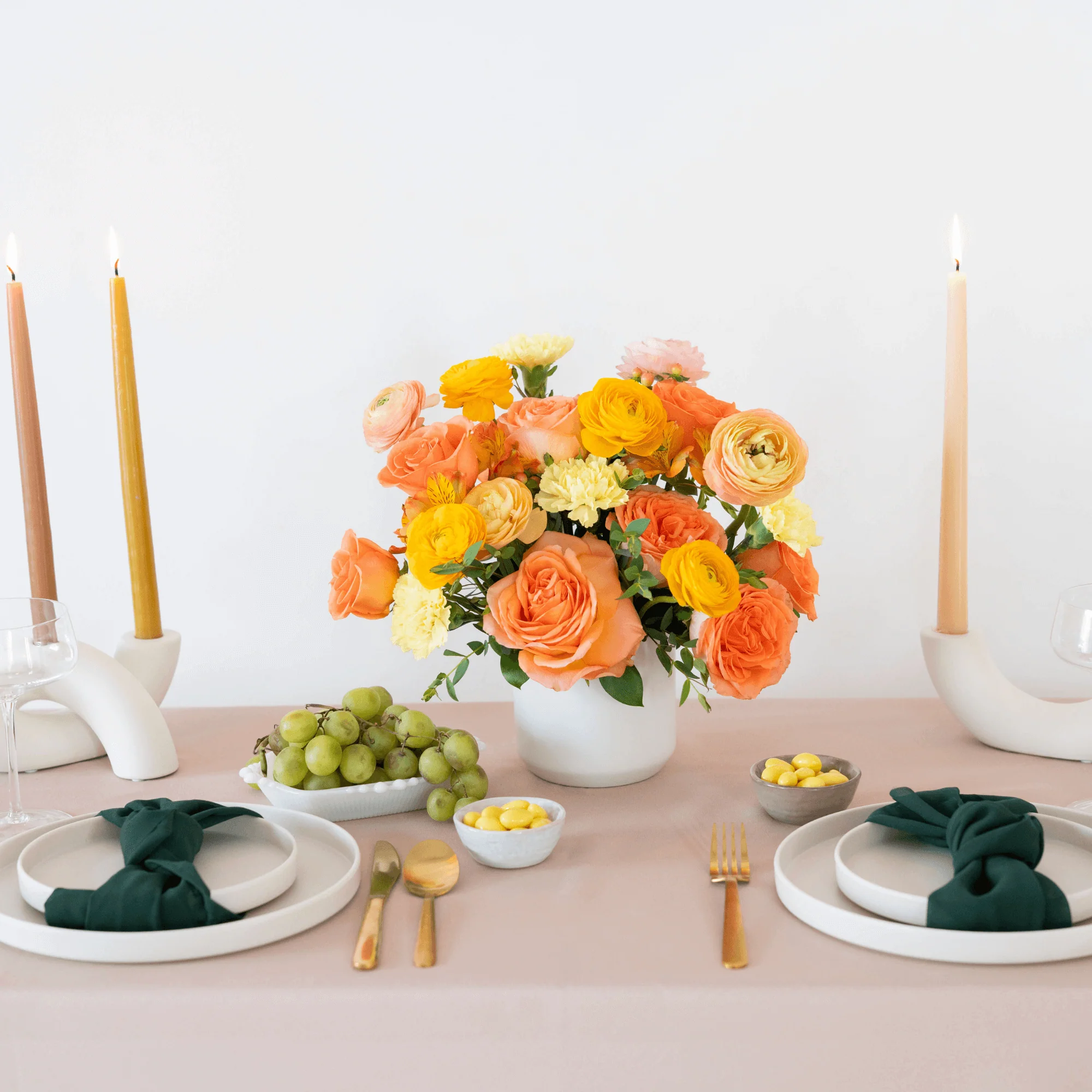 Citrus Crush Premade Plus - 8 Centerpieces