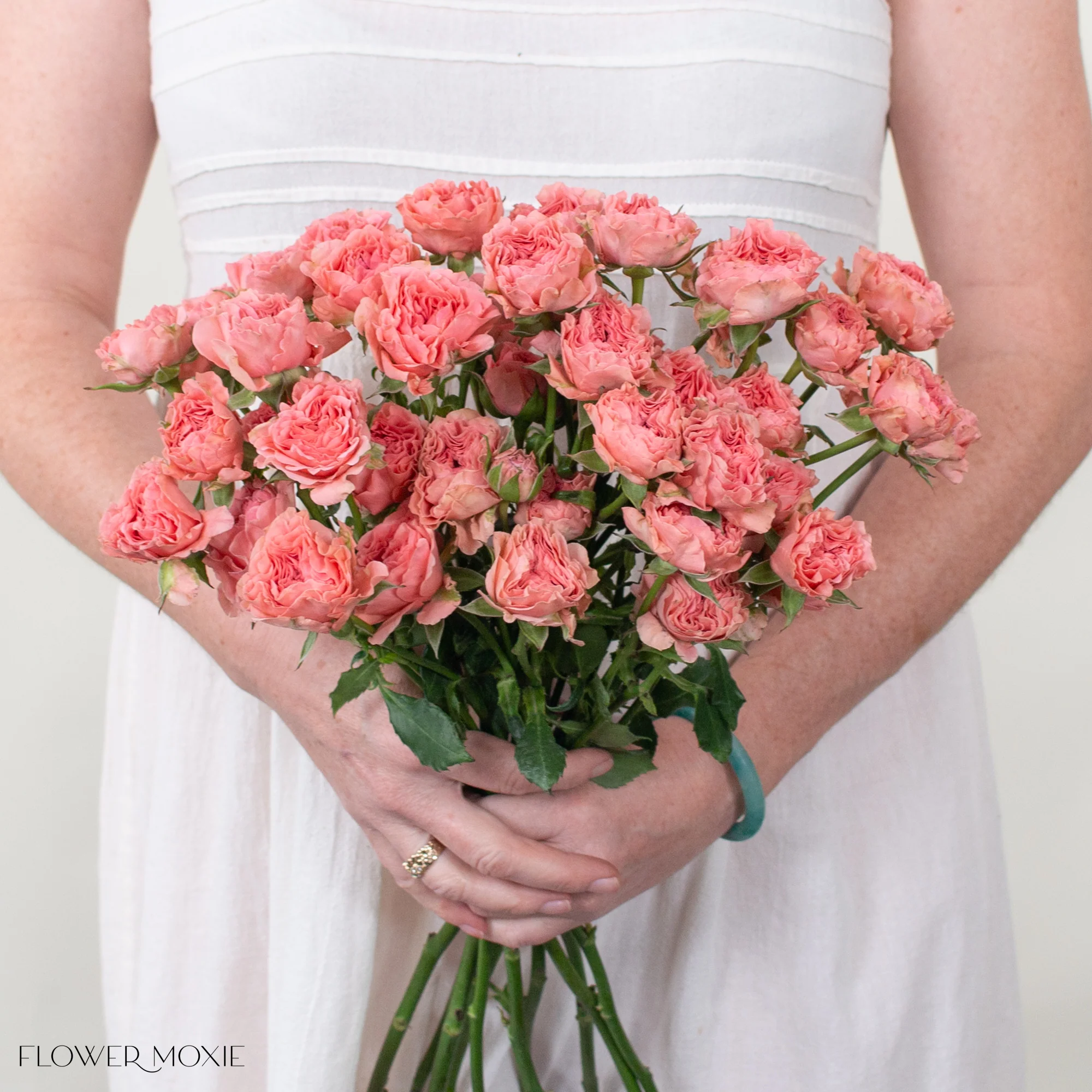 Coral Spray Roses - Image 5