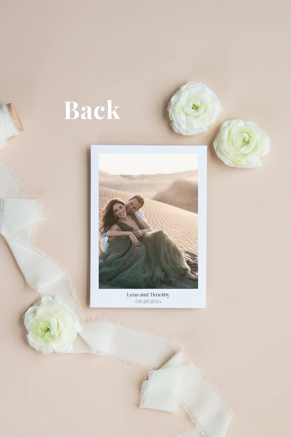 Cream and Sage Invitation Suite Template - 031 - Image 4