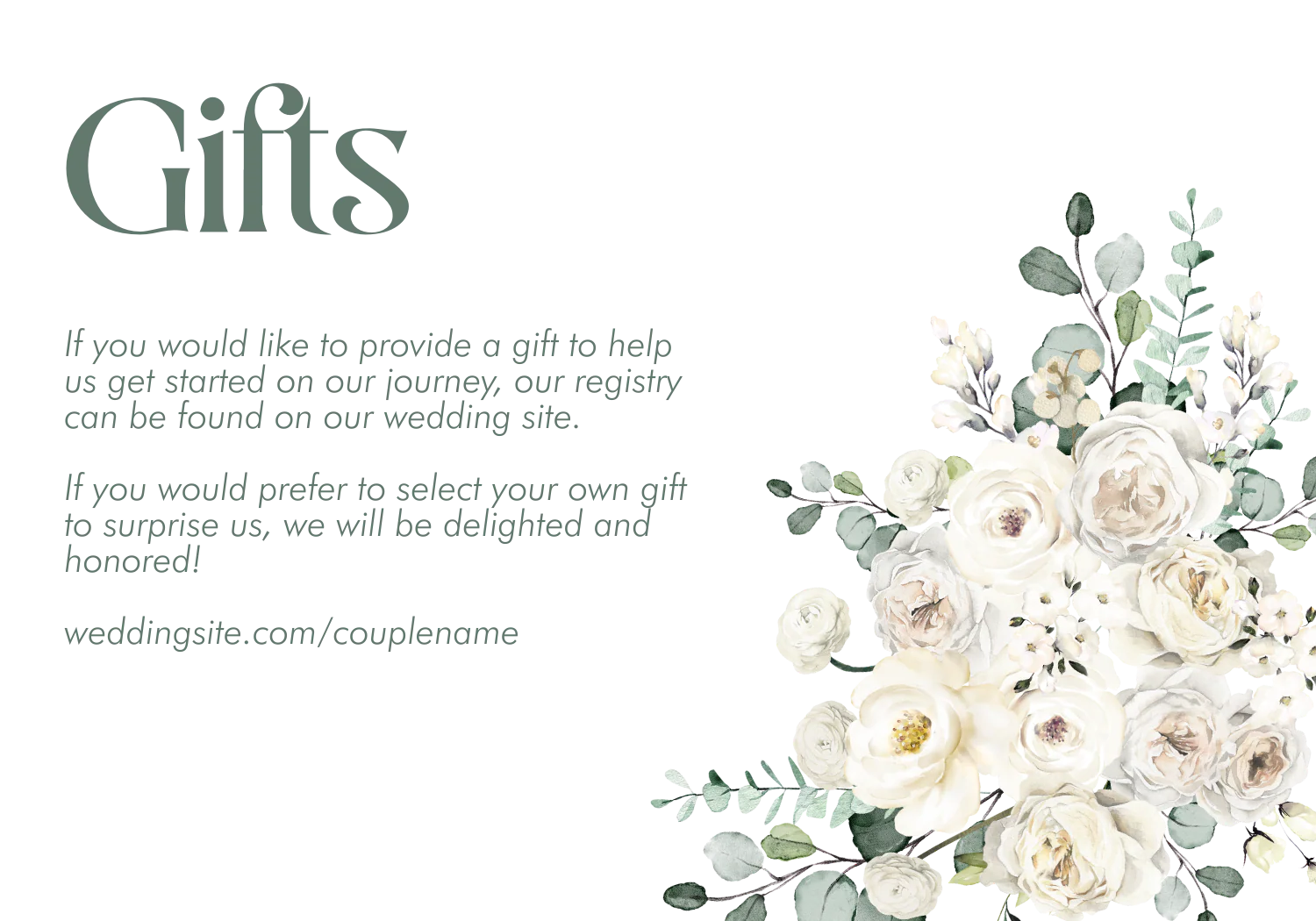 Cream and Sage Invitation Suite Template - 031 - Image 9