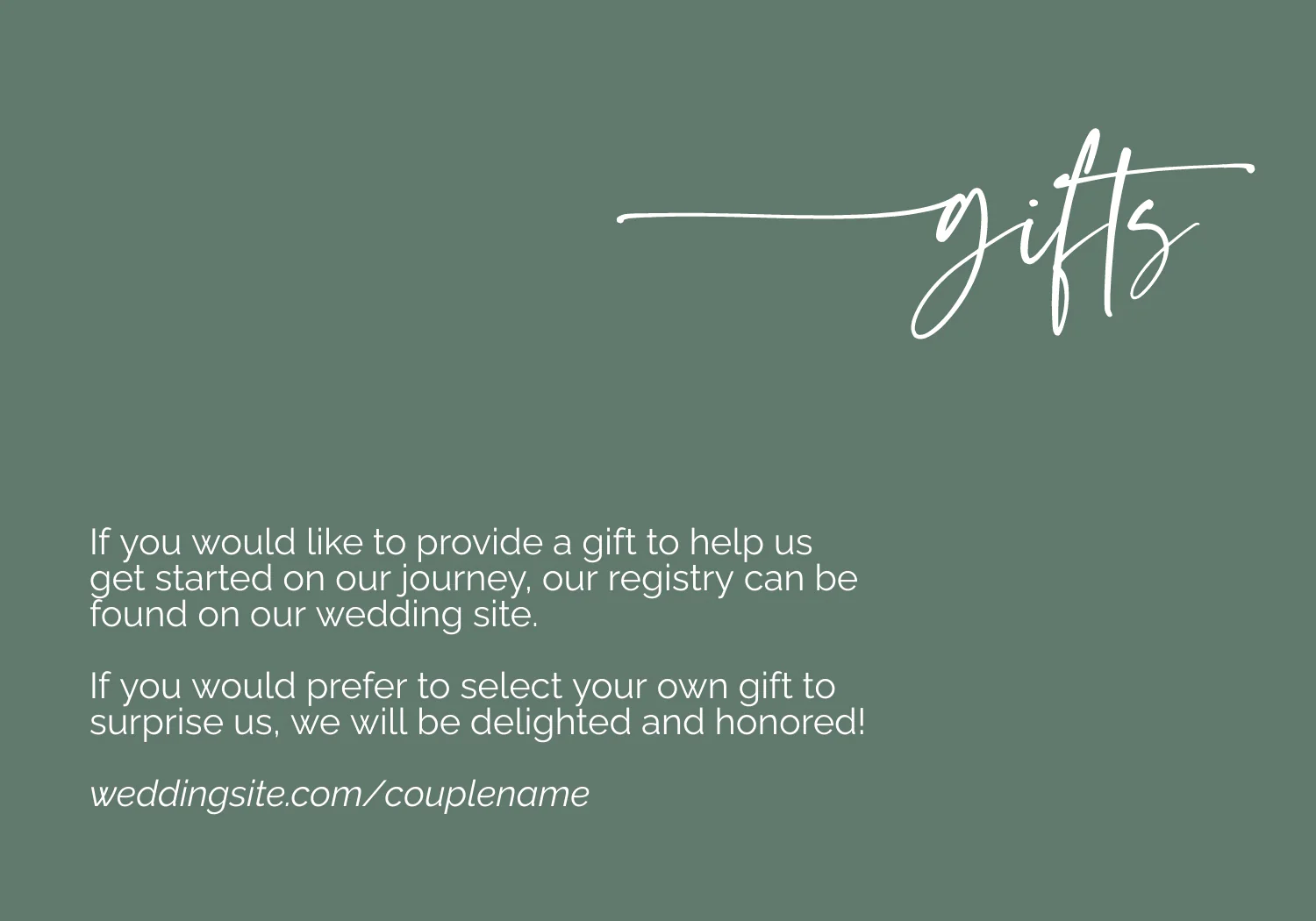Cream and Sage Minimalist Invitation Suite Template - 025 - Image 9
