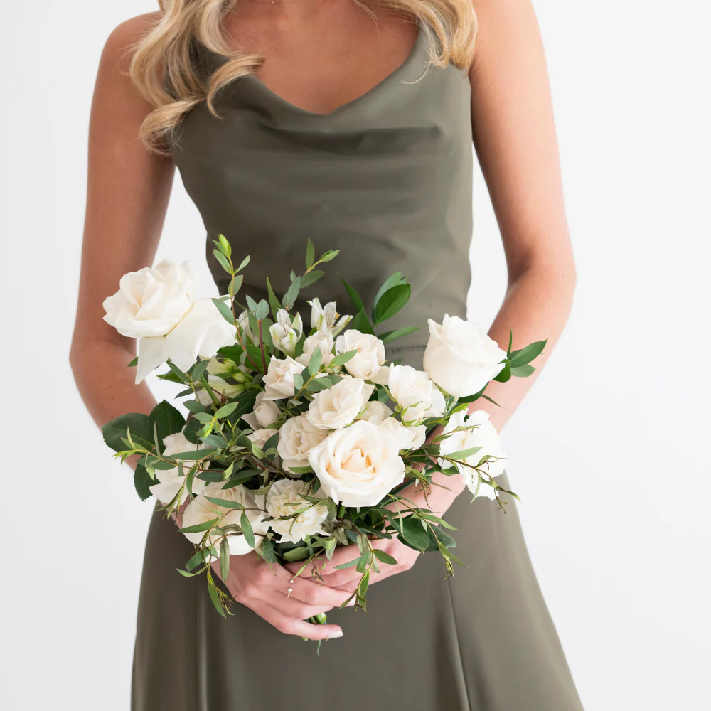 Ivory Bridesmaid Bouquet