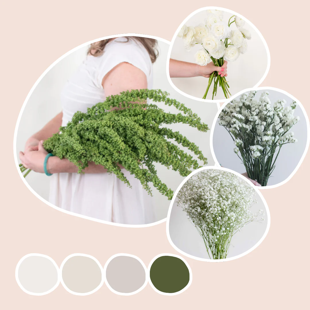 Cream Mixed Box – Airy Blooms