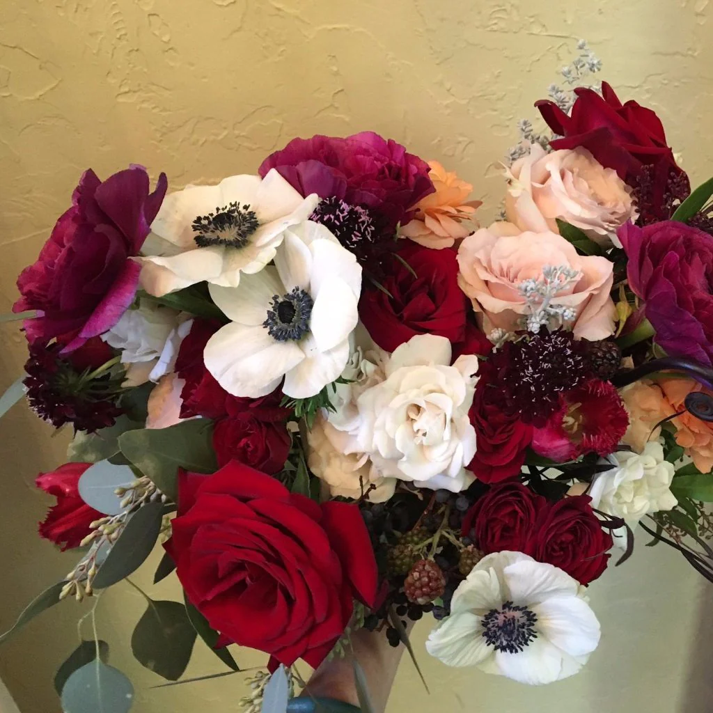 Dark Red Black Pearl Rose - Image 5