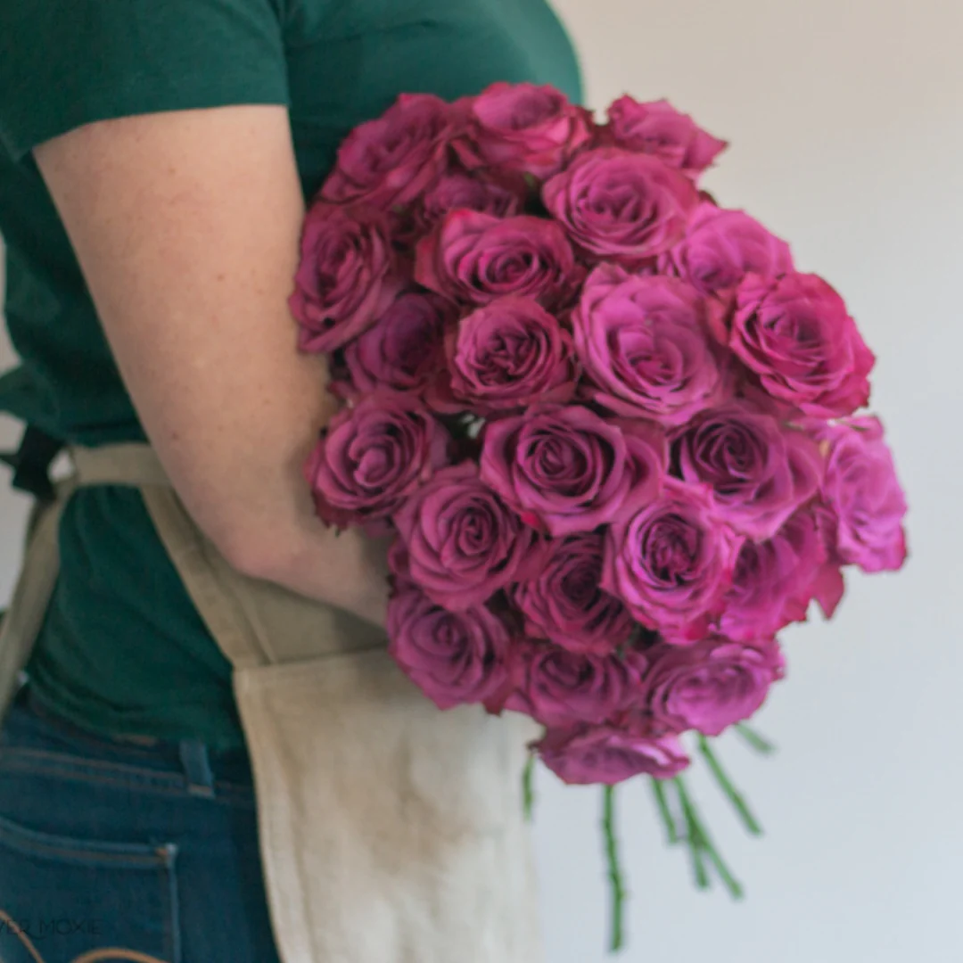 Deep Purple Blueberry Rose - Image 5