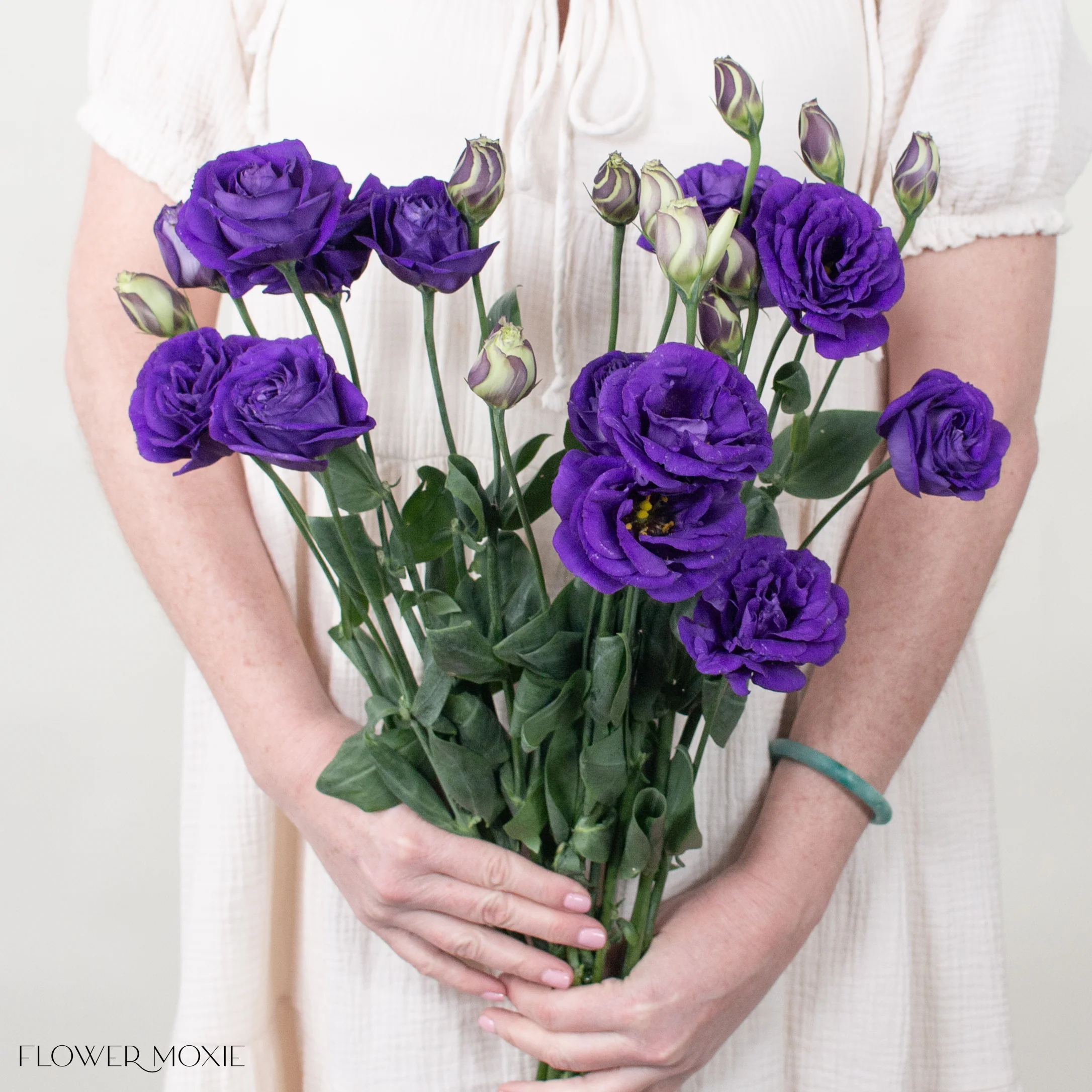 Deep Purple Lisianthus Flower - Image 6