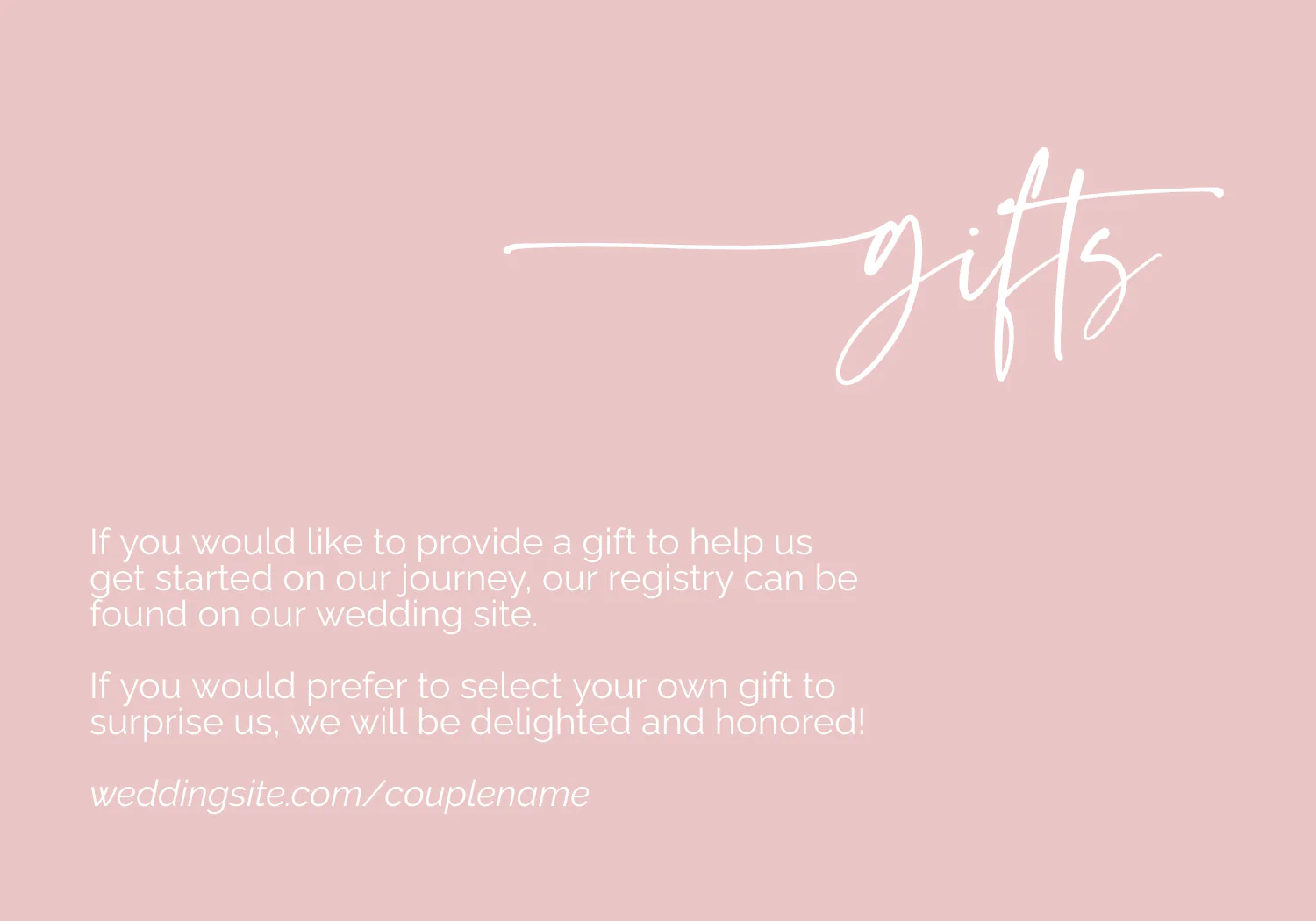 Dusty Blush and Blue Minimalist Invitation Suite Template - 025 - Image 9