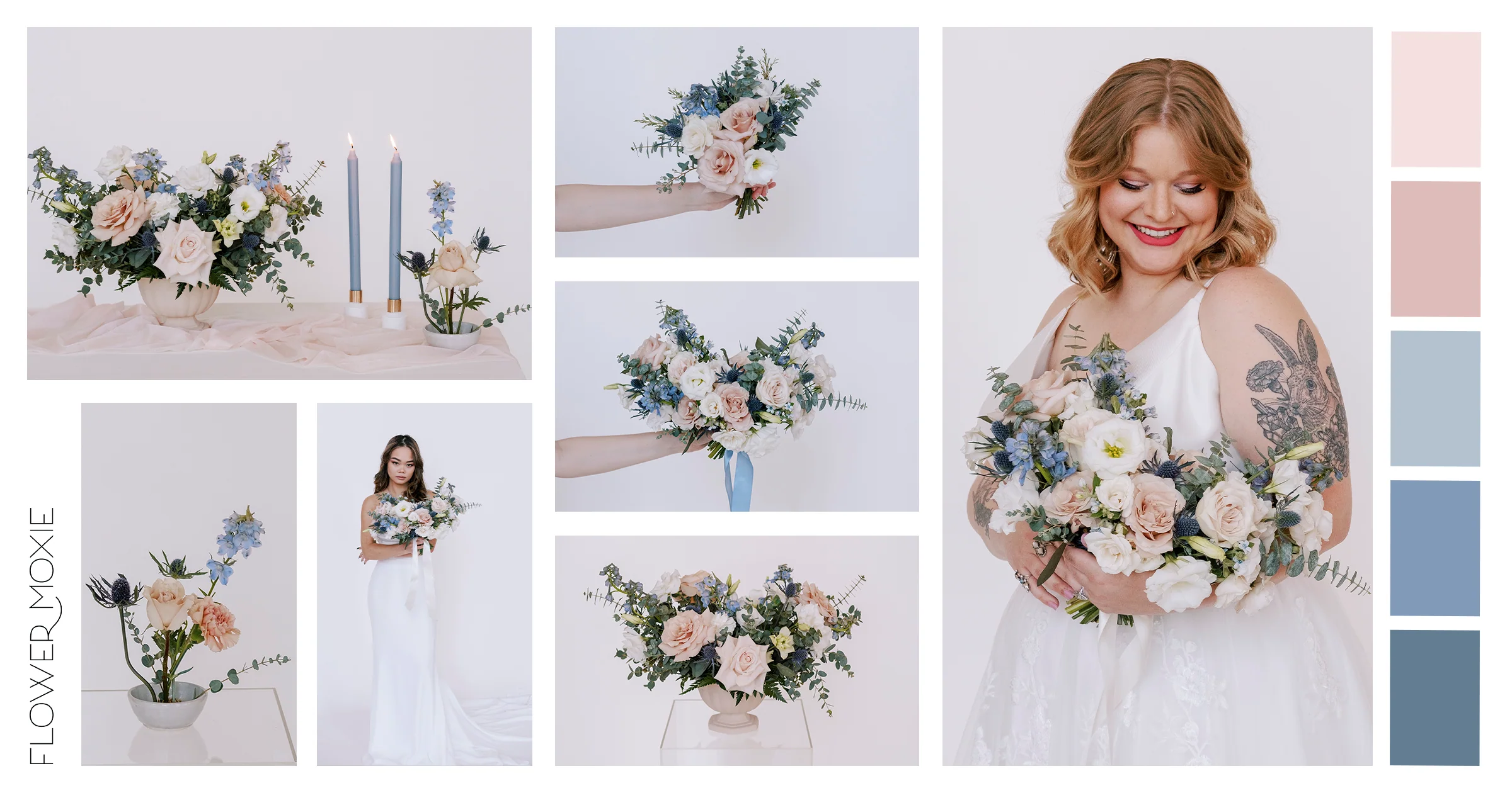 Dusty Blush and Blue Full DIY - Small Package - Image 3