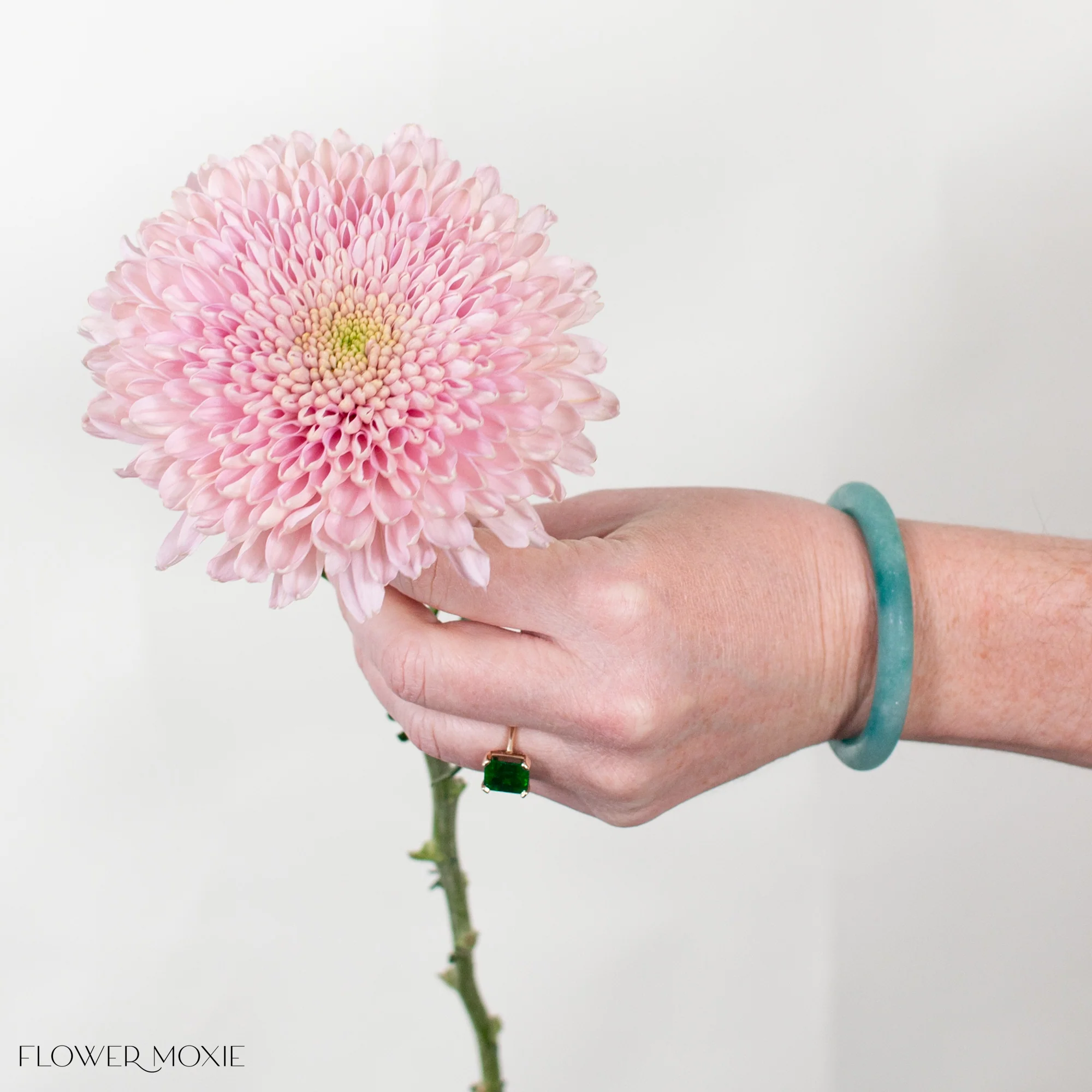 Dusty Pink Cremone Flower - Image 4