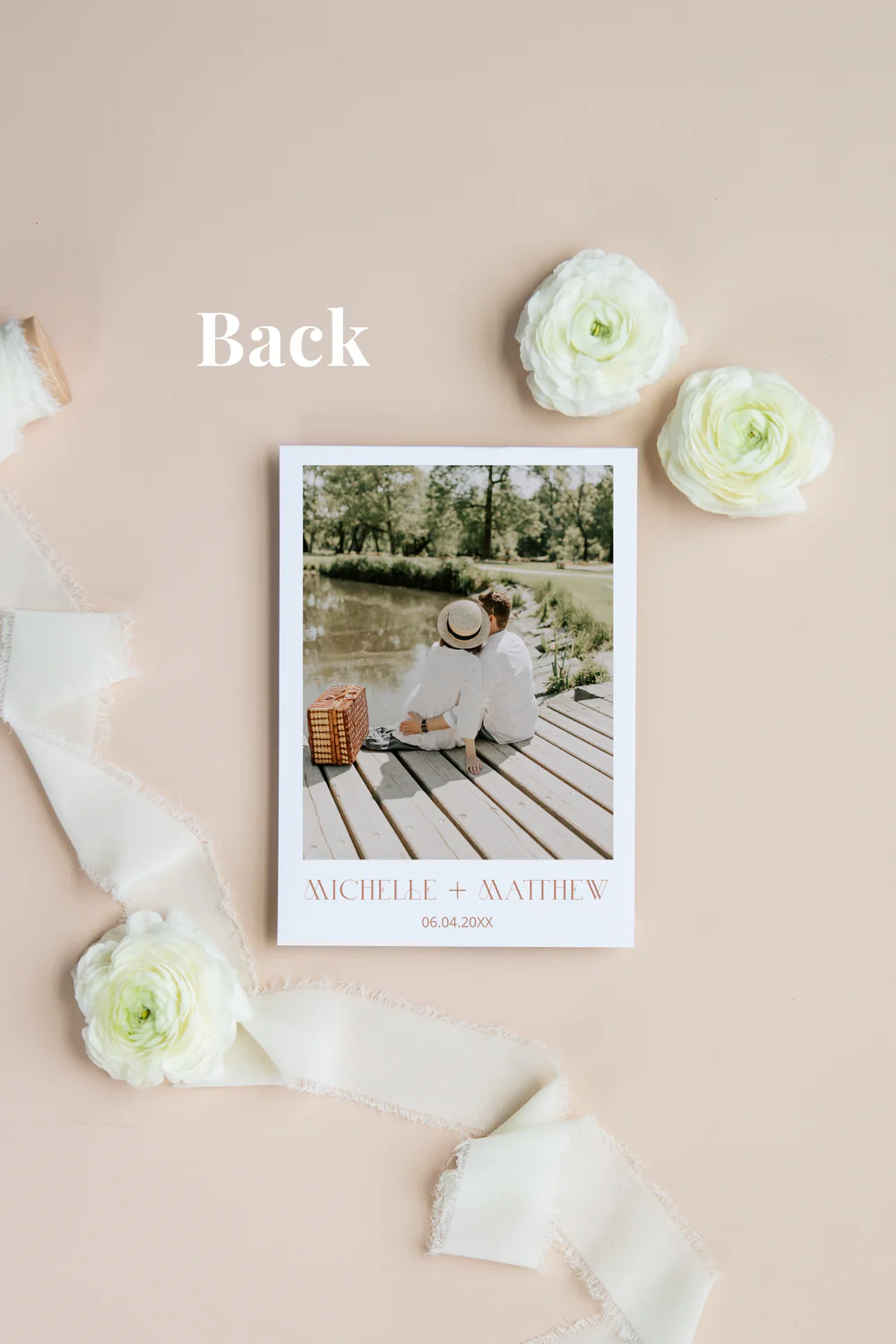 Dusty Rose and Cream Invitation Suite Template - 030 - Image 4