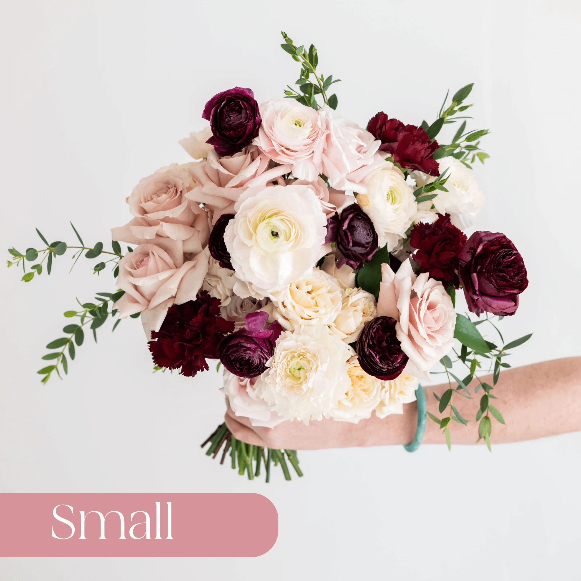 Dusty Rose and Marsala Premade Plus - Small