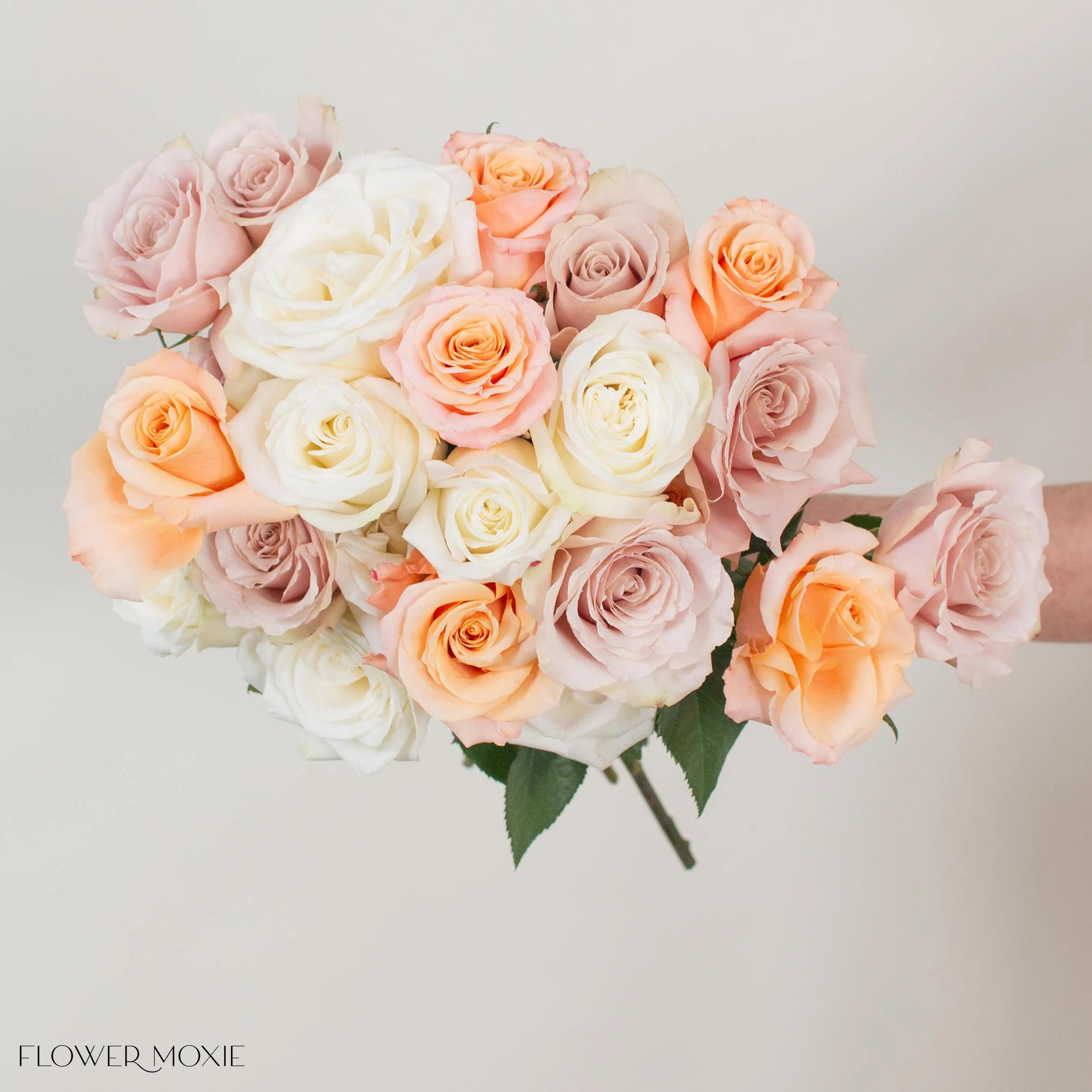 Dusty Peach Rose Mix - Image 2