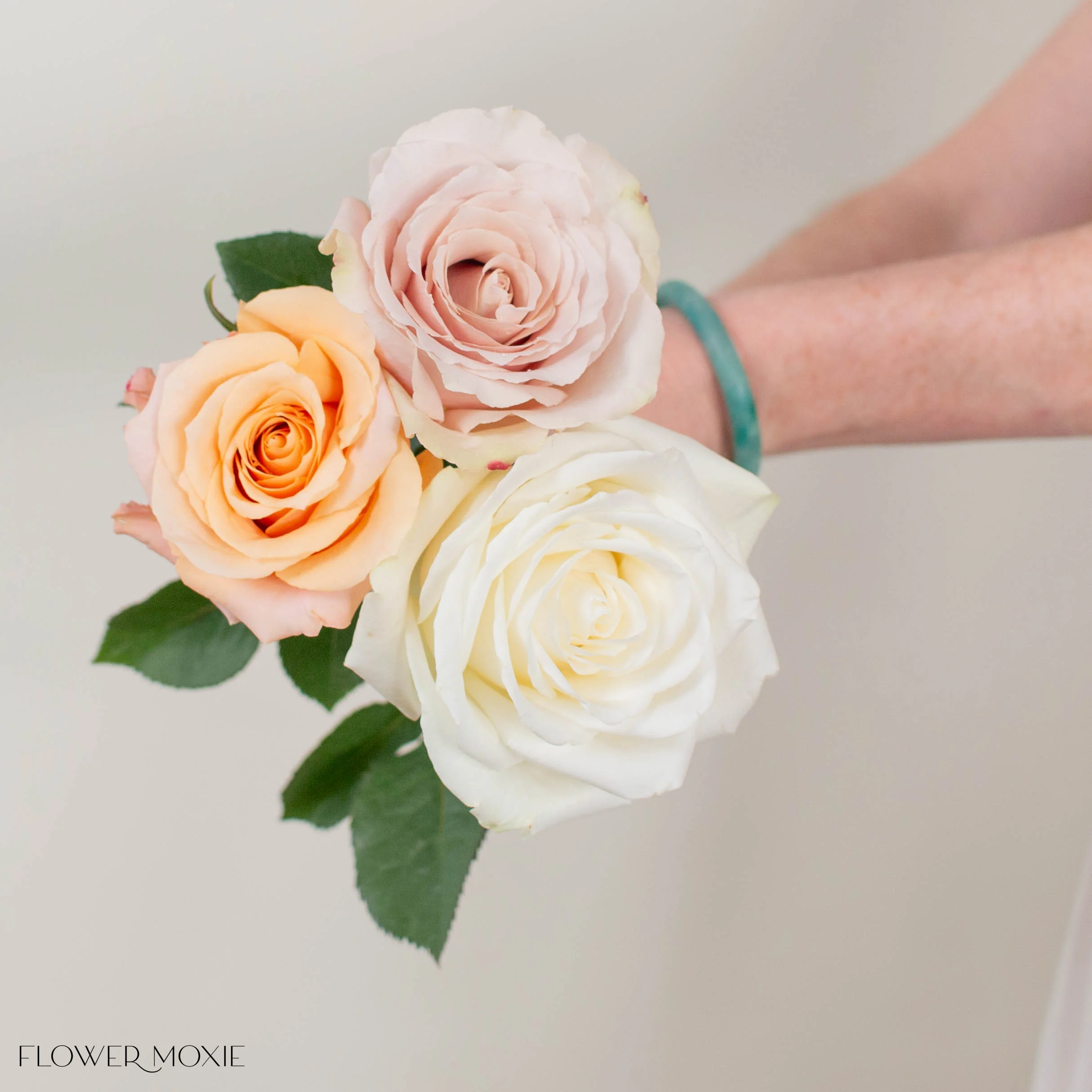 Dusty Peach Rose Mix - Image 3
