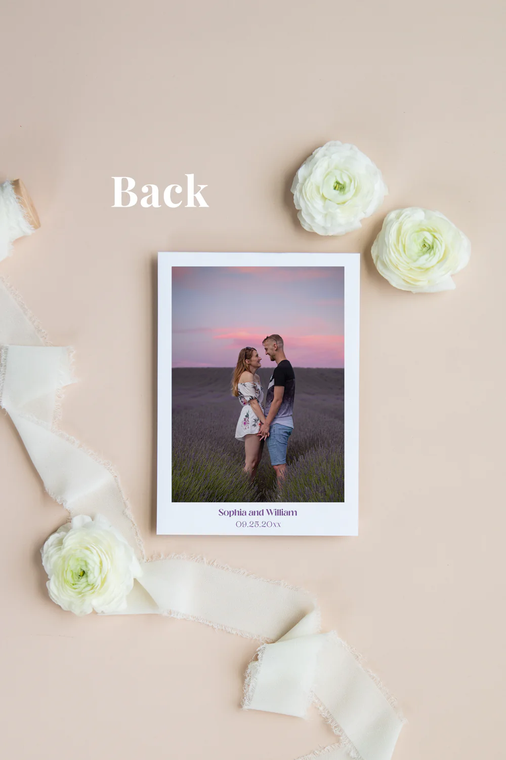 Eggplant and Lavender Invitation Suite Template - 030 - Image 4