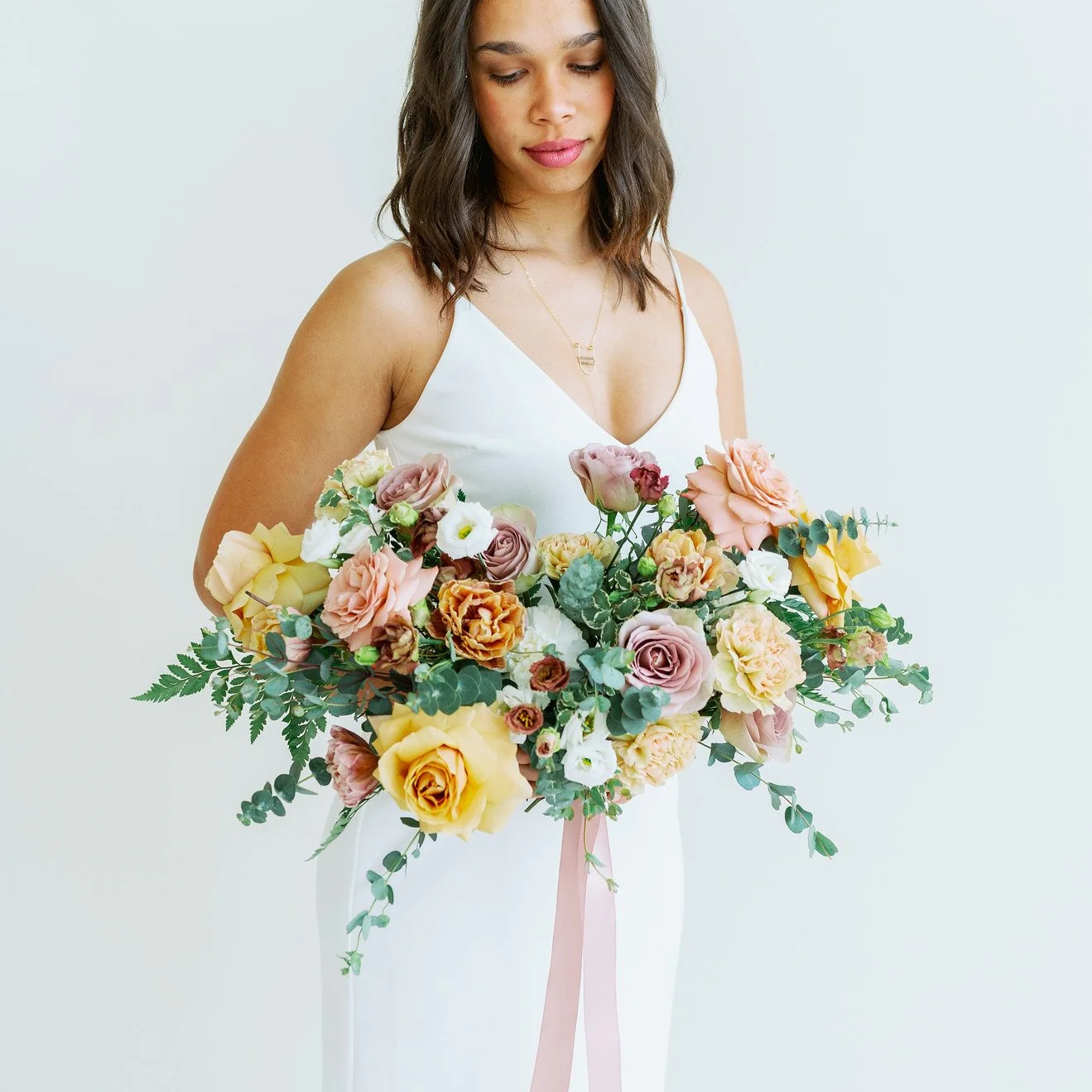 The Golden Hour Full DIY Bridal and 4-5 Bridesmaid Bouquets