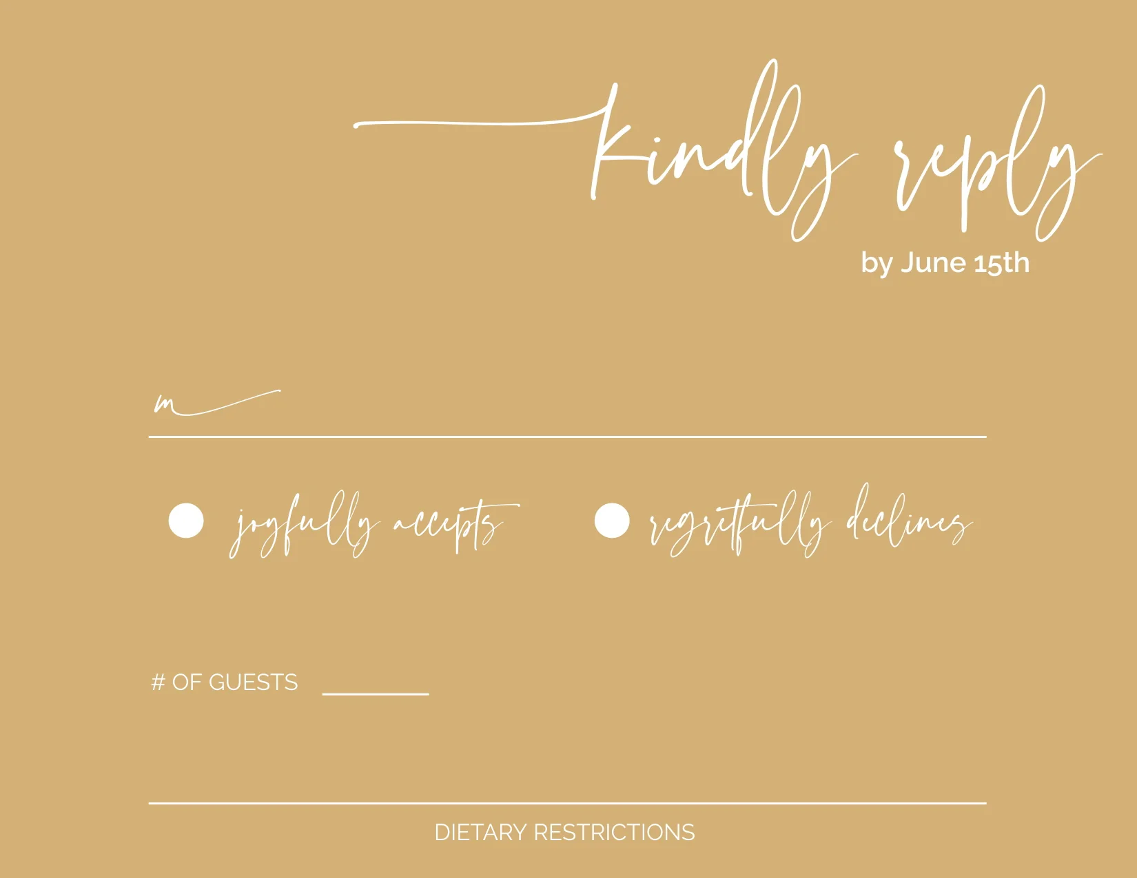 Golden Hour Minimalist Invitation Suite Template - 025 - Image 8