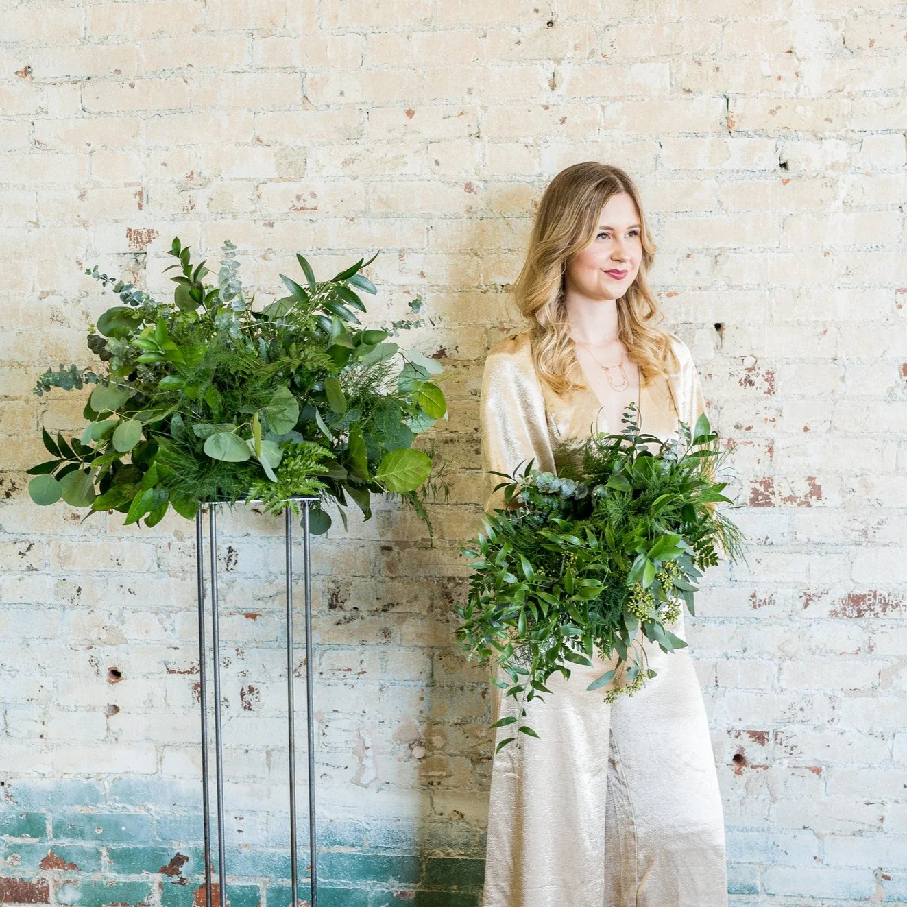 Greenery Only Full DIY Bridal and 4-5 Bridesmaid Bouquets - Image 5