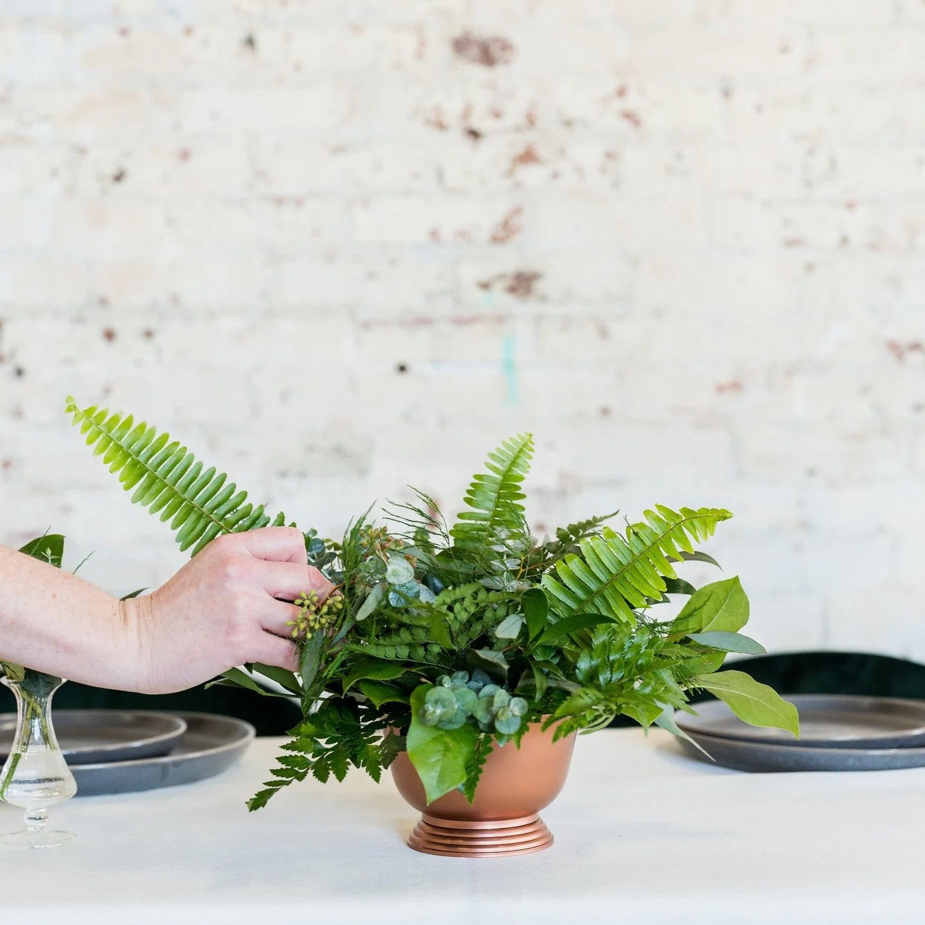 Greenery Only Full DIY Centerpiece Kit - Makes 7-8 - Image 2
