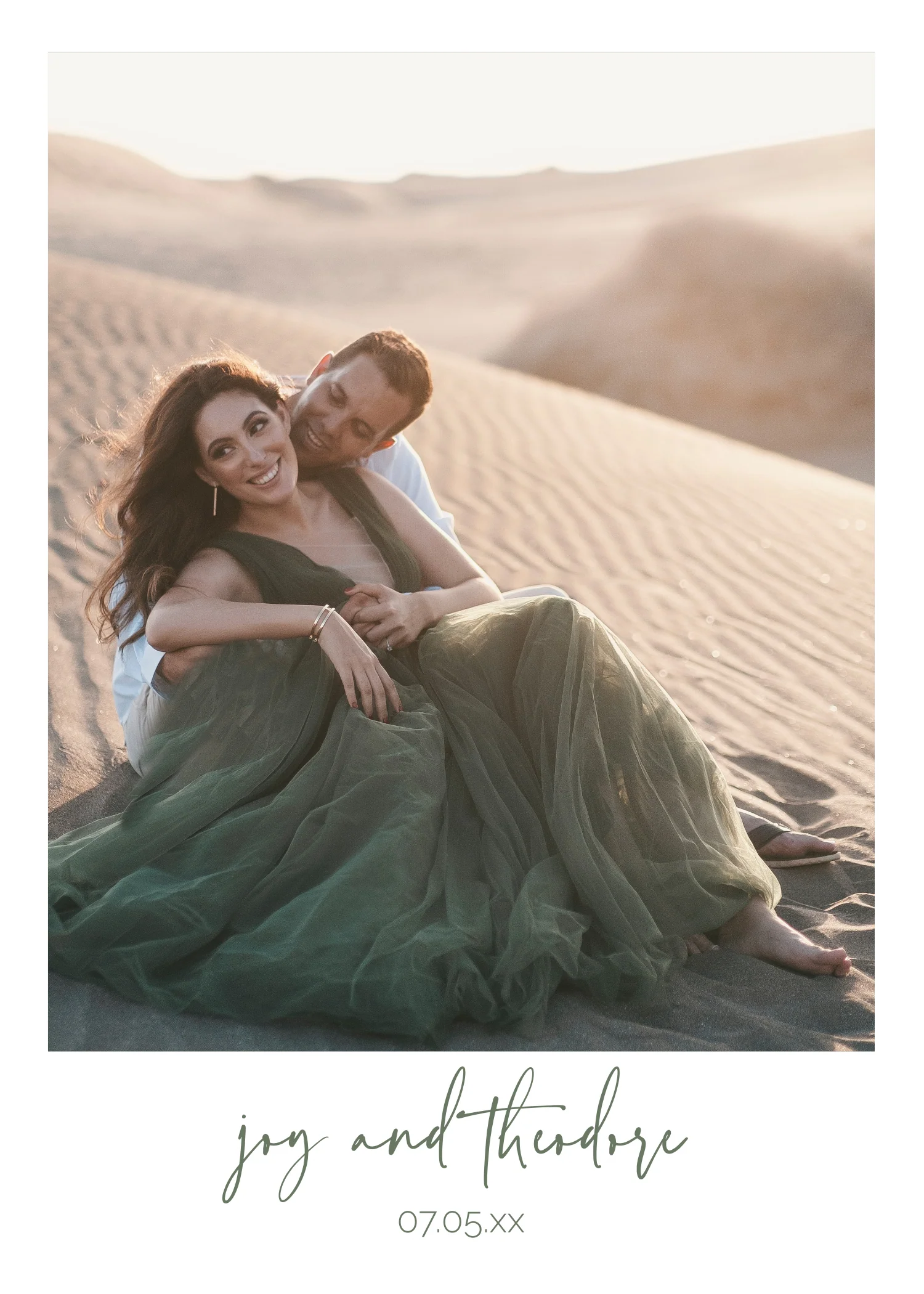 Greenery Only Minimalist Invitation Suite Template - 025 - Image 6