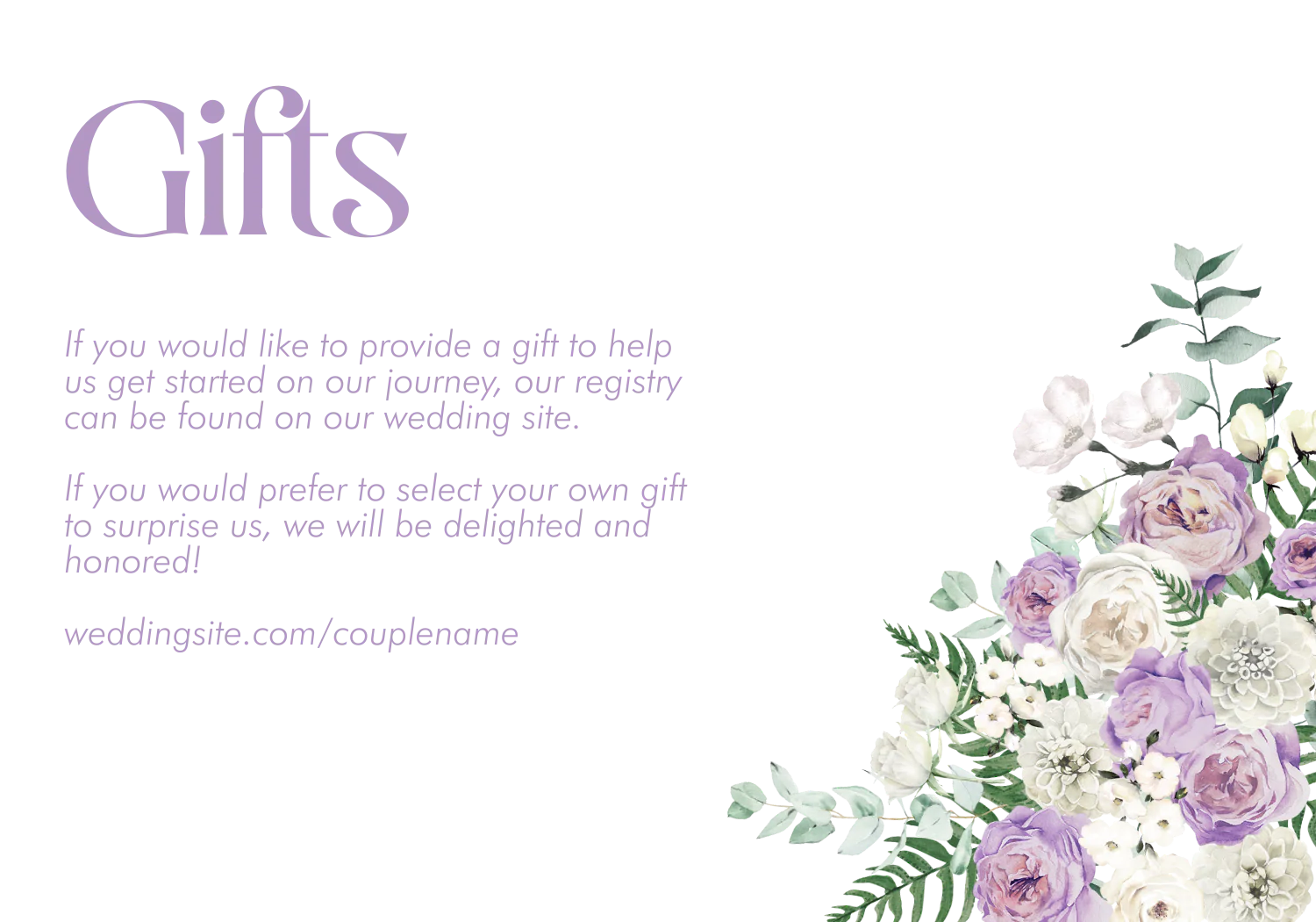 Lavender and Cream Invitation Suite Template - 030 - Image 9